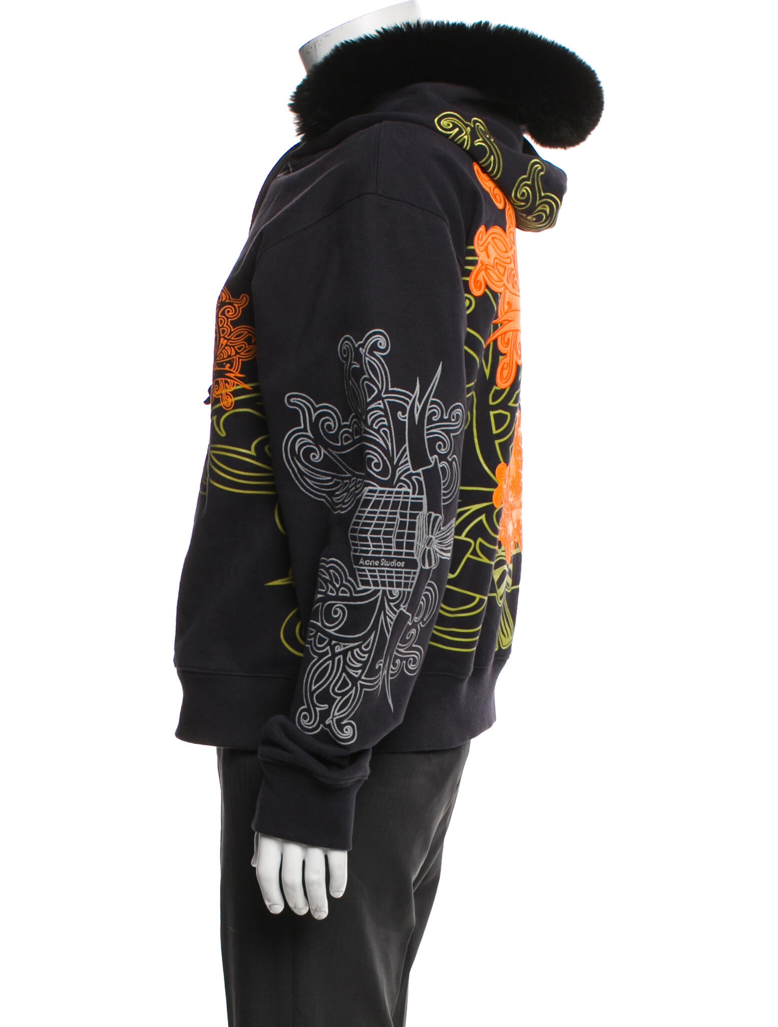 Acne Studios Graphic Print Bomber Jacket