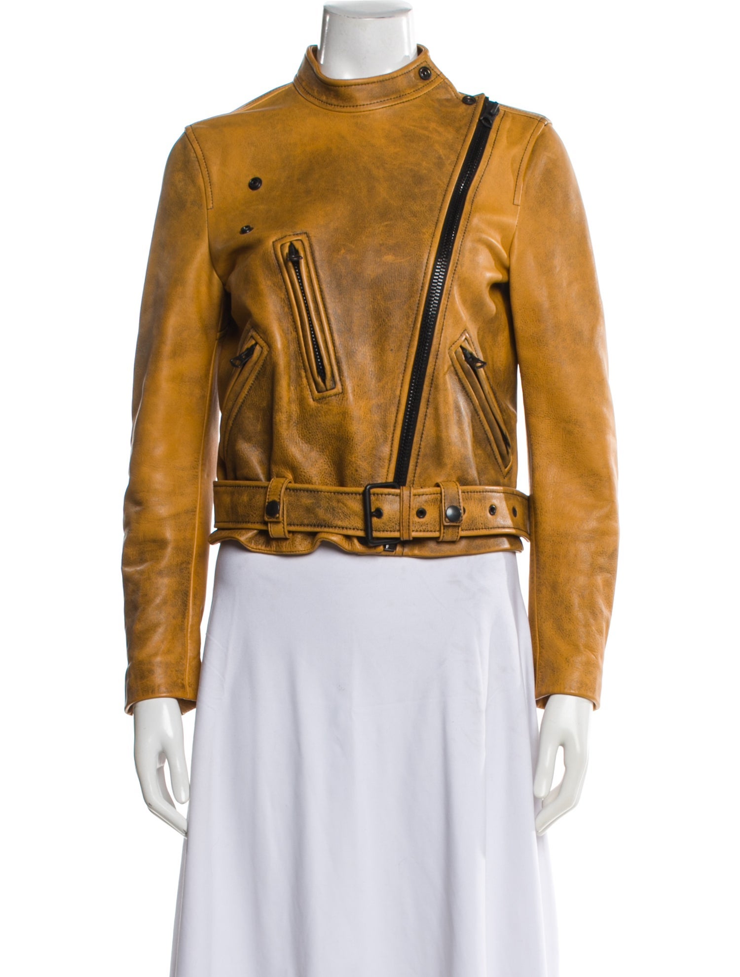 Acne Studios Leather Biker Jacket