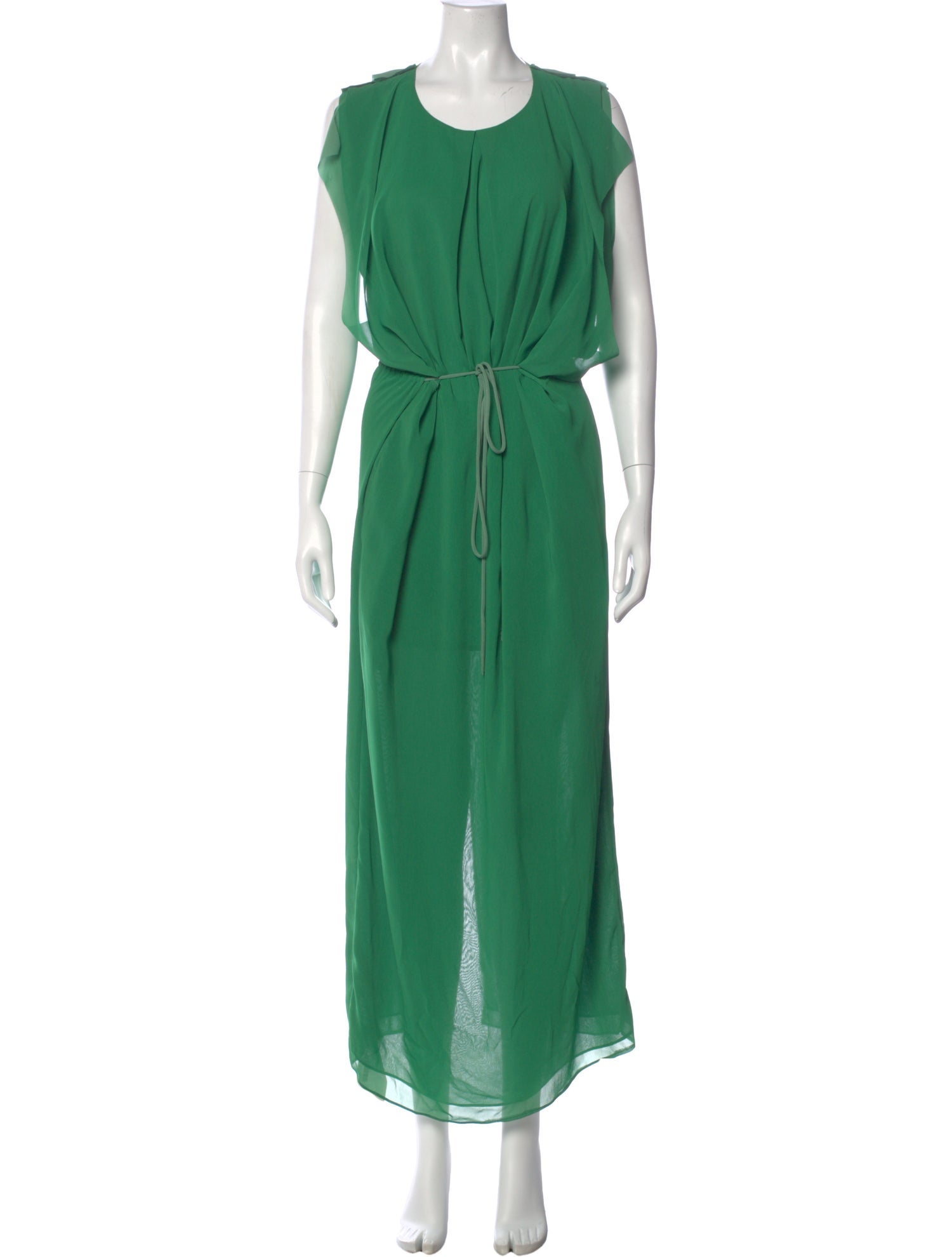 Acne Studios Crew Neck Long Dress