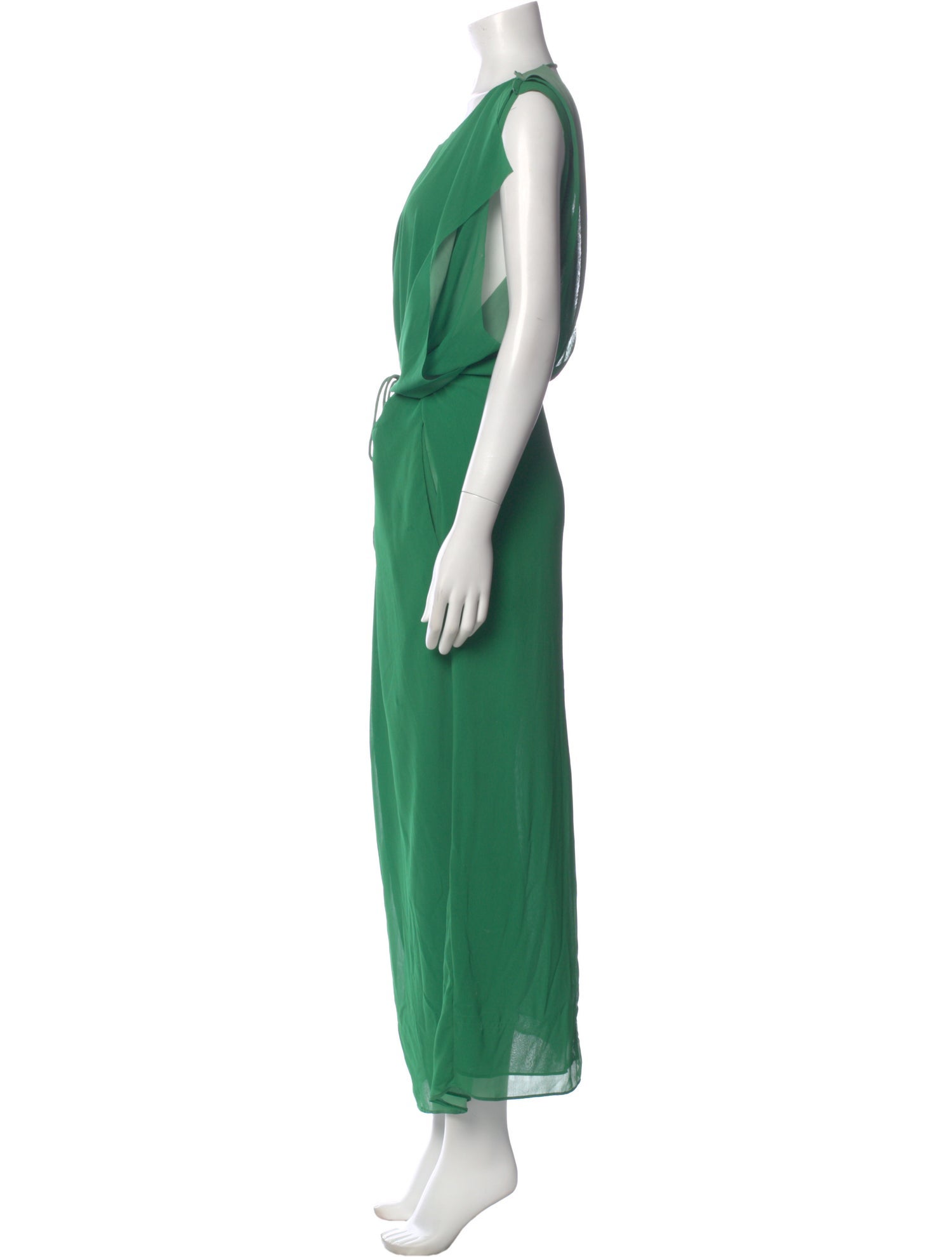 Acne Studios Crew Neck Long Dress