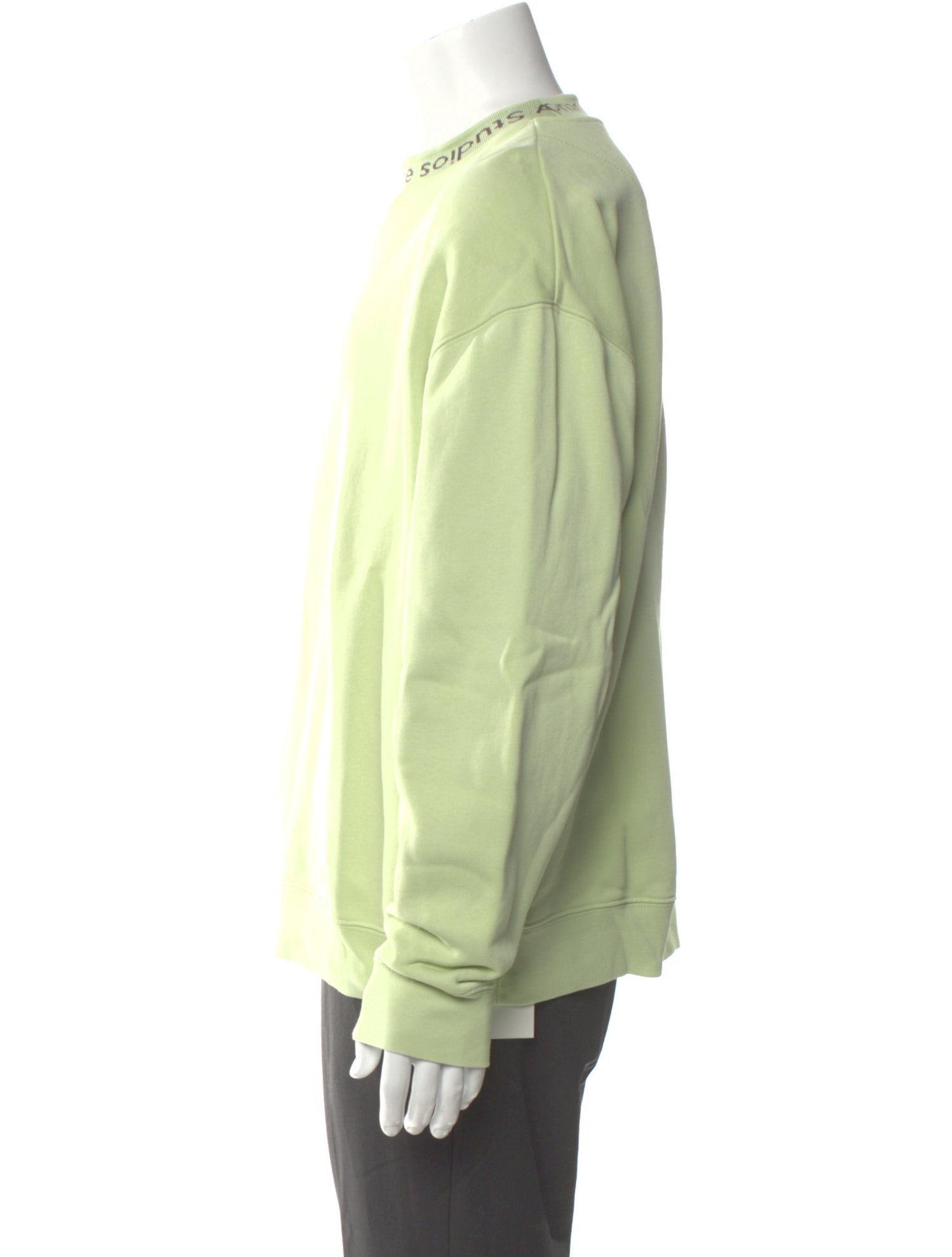 Acne Studios Crew Neck Long Sleeve Sweatshirt