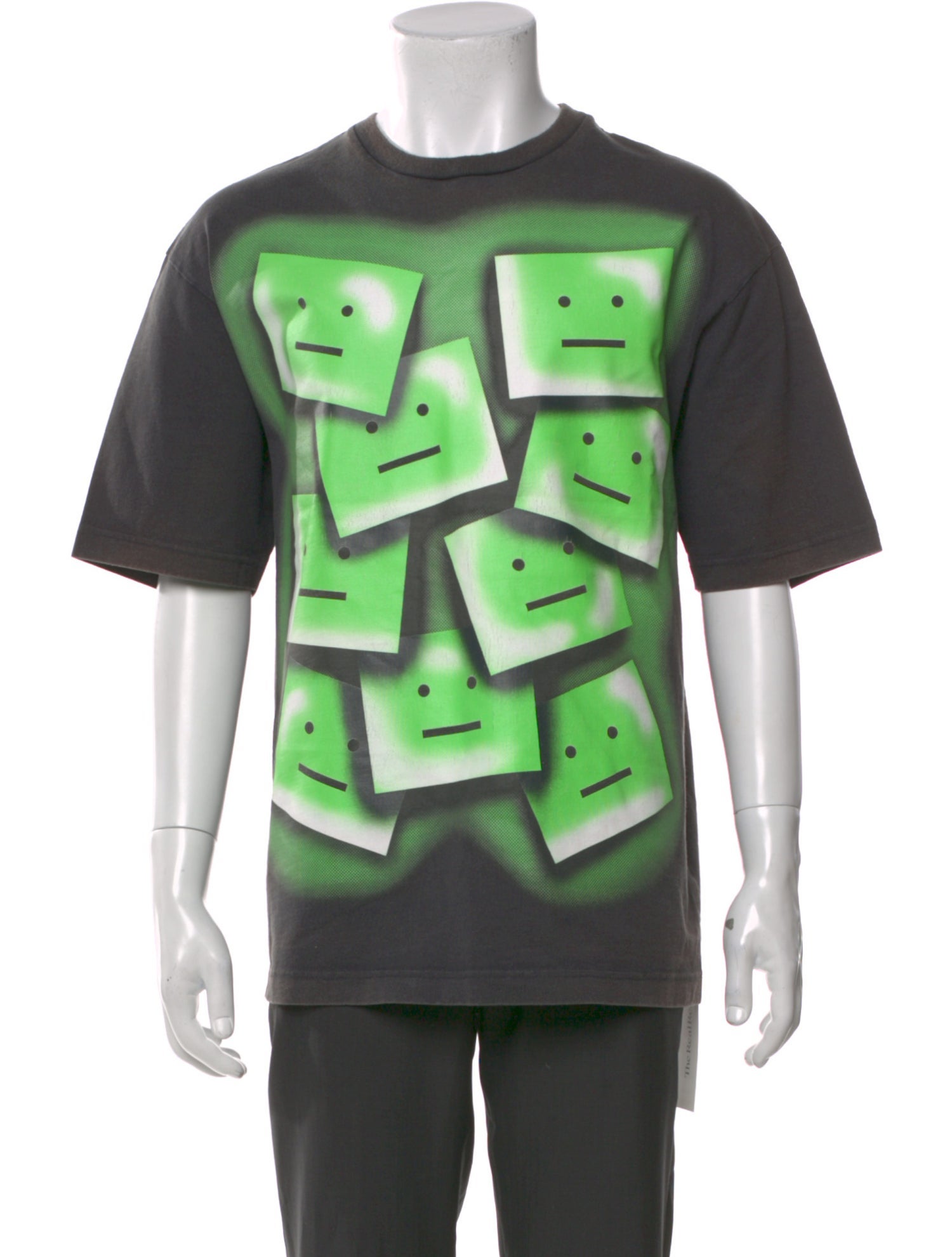 Acne Studios Printed Crew Neck T-Shirt