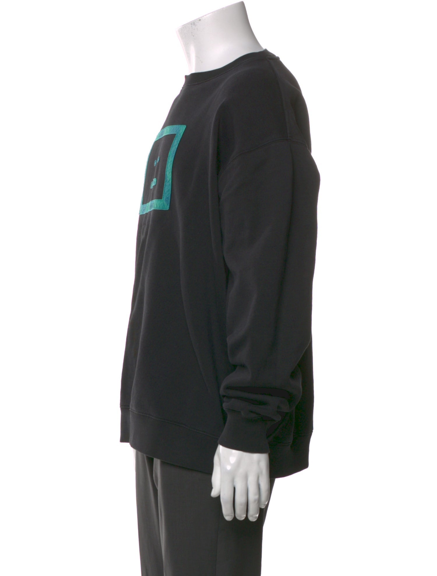 Acne Studios Graphic Print Crew Neck Pullover