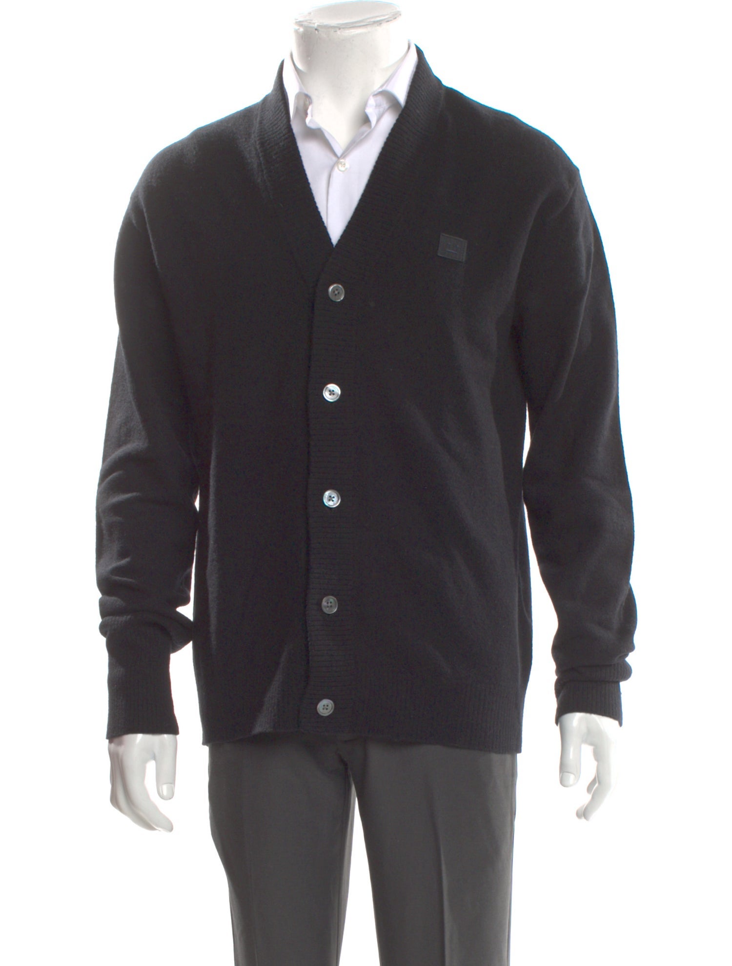 Acne Studios Wool V-Neck Cardigan