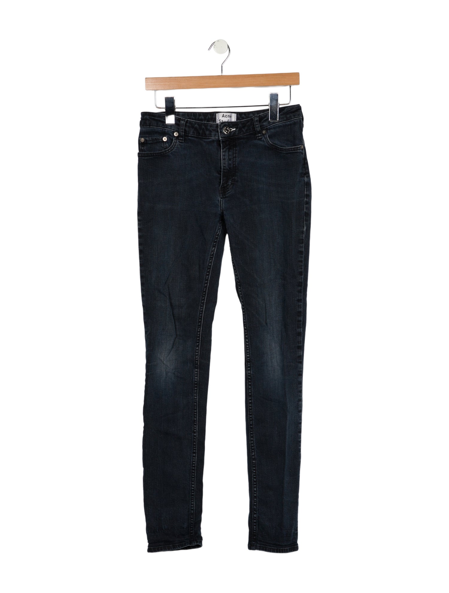 Acne Studios Low-Rise Skinny Leg Jeans