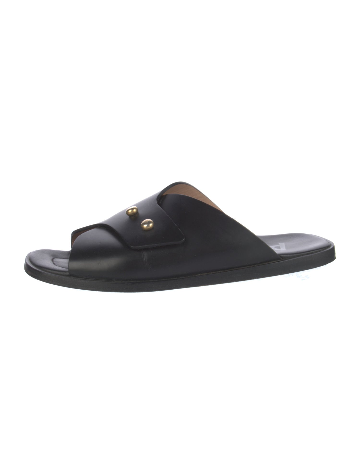 Acne Studios Leather Slides