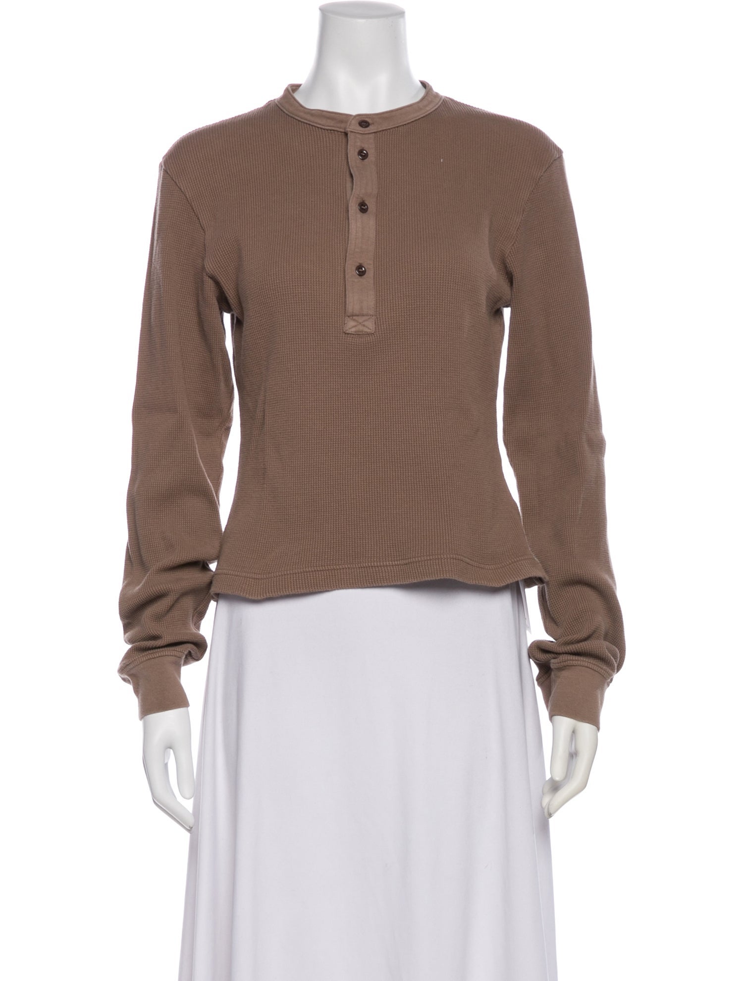 Acne Studios Crew Neck Long Sleeve Top