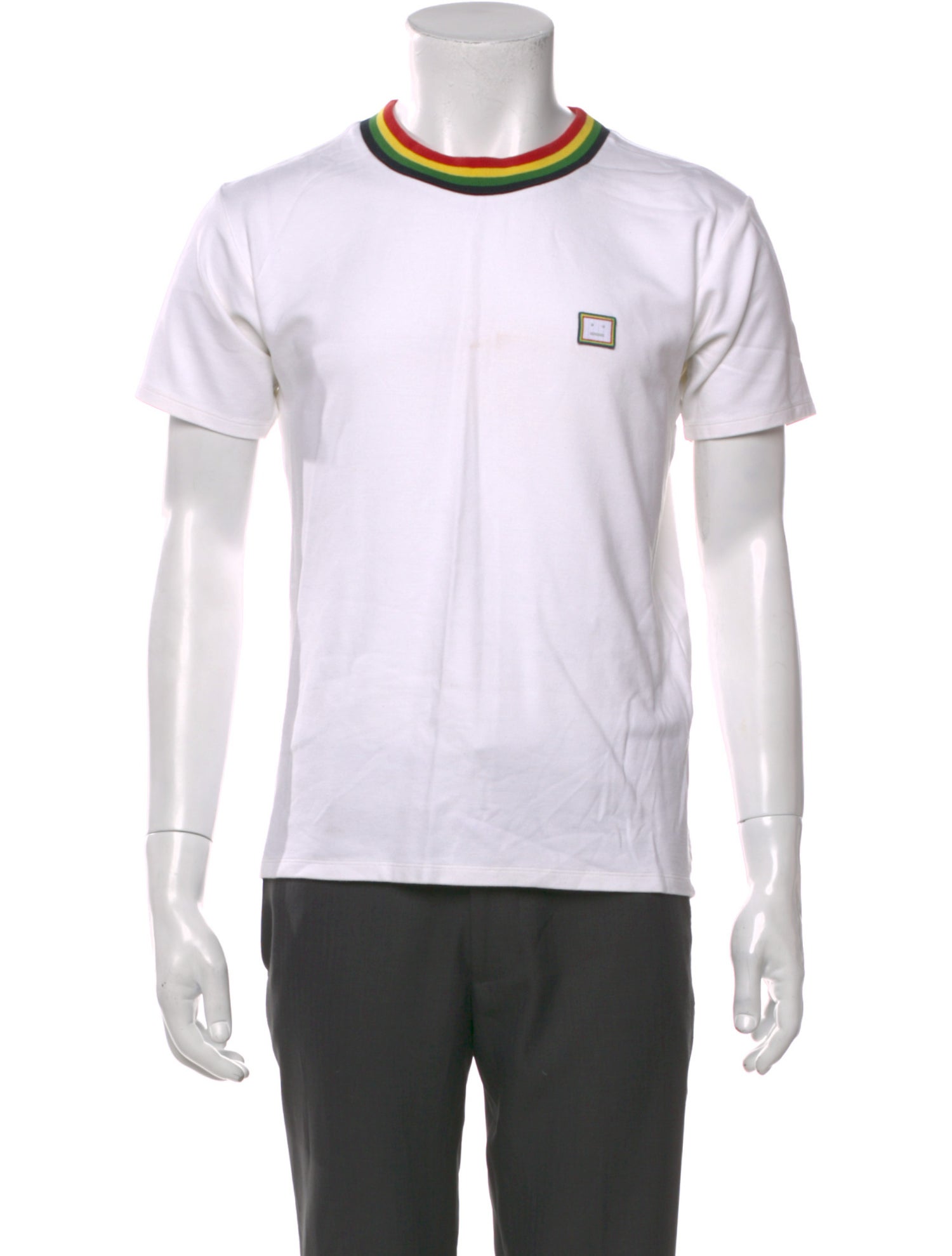 Acne Studios Striped Crew Neck T-Shirt