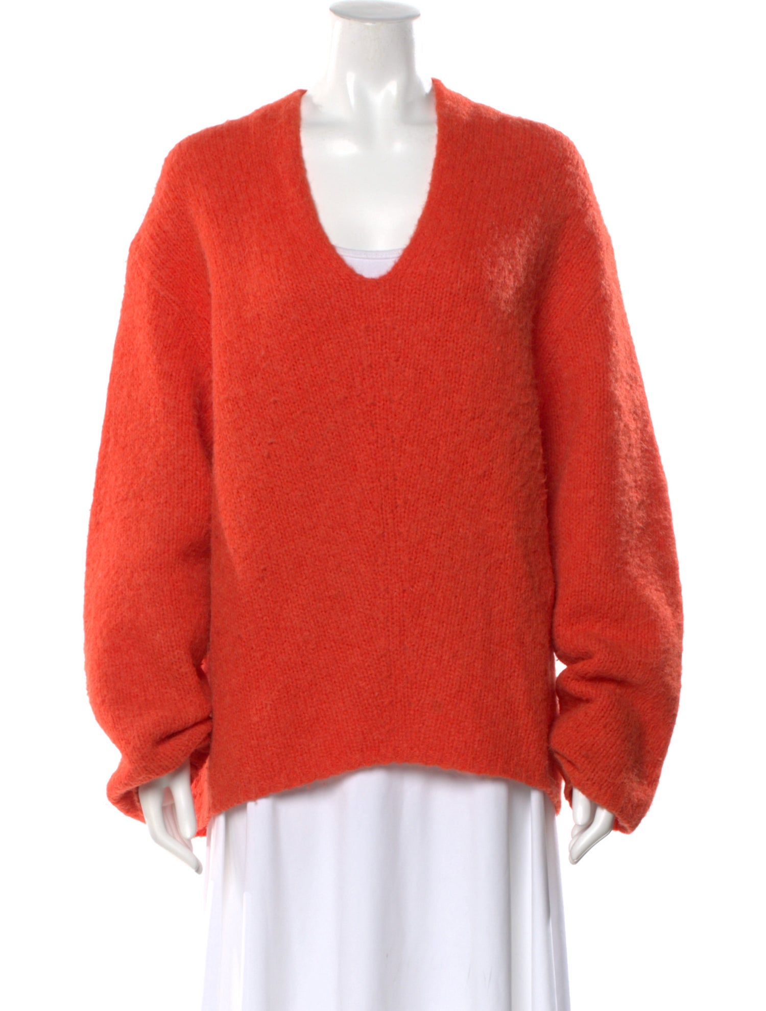 Acne Studios Alpaca V-Neck Sweater