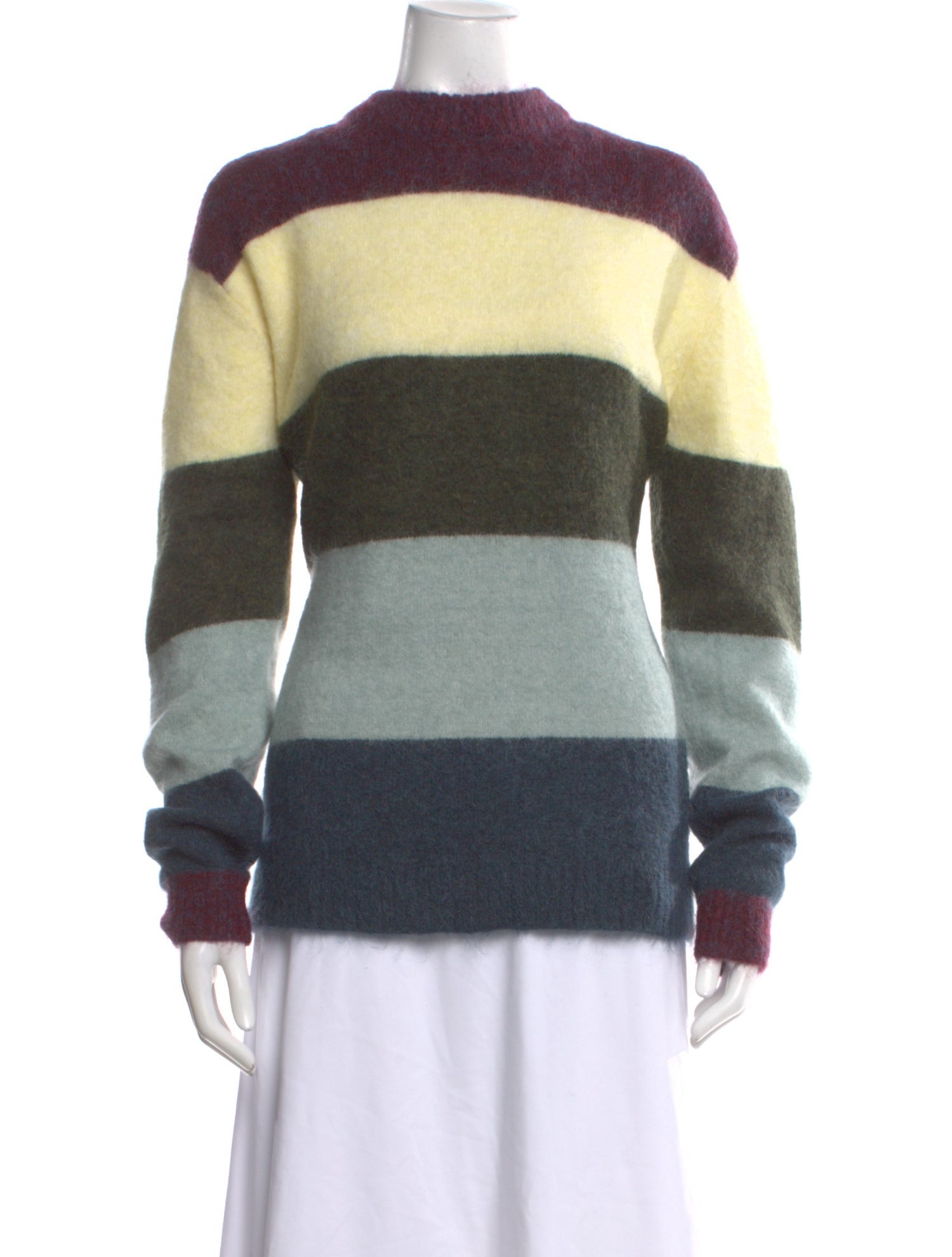 Acne Studios Striped Crew Neck Sweater
