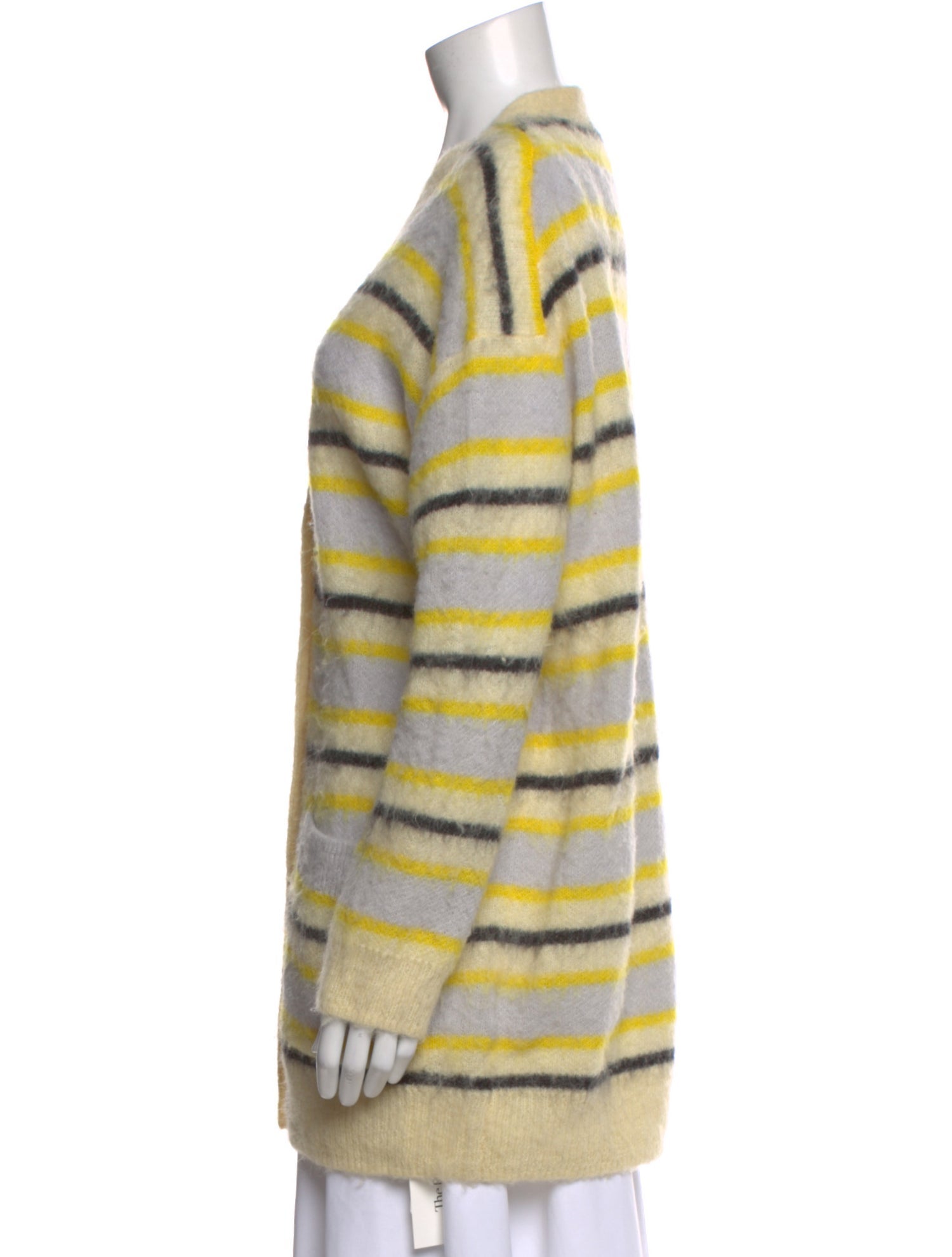 Acne Studios Striped V-Neck Sweater