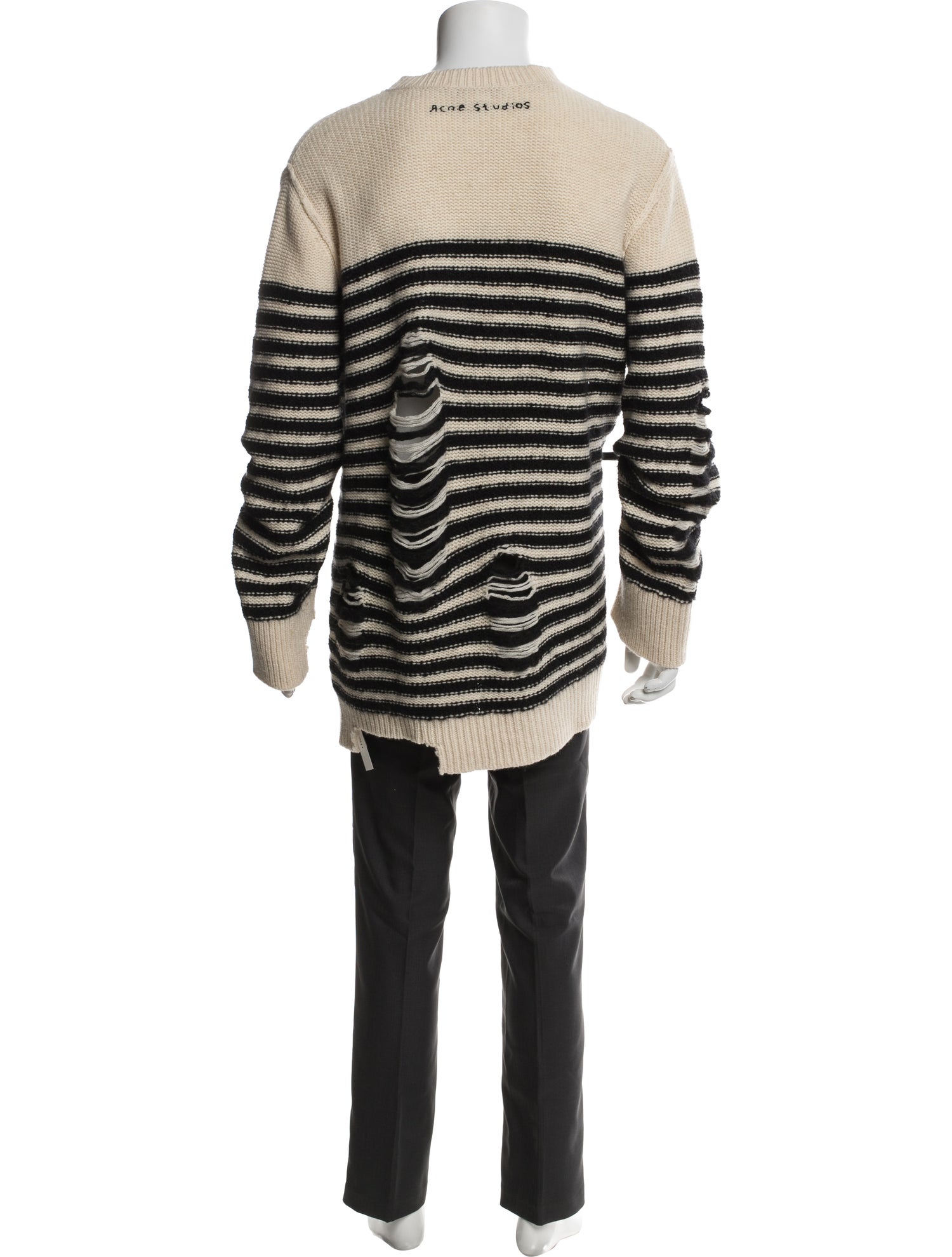 Wool Striped Pullover