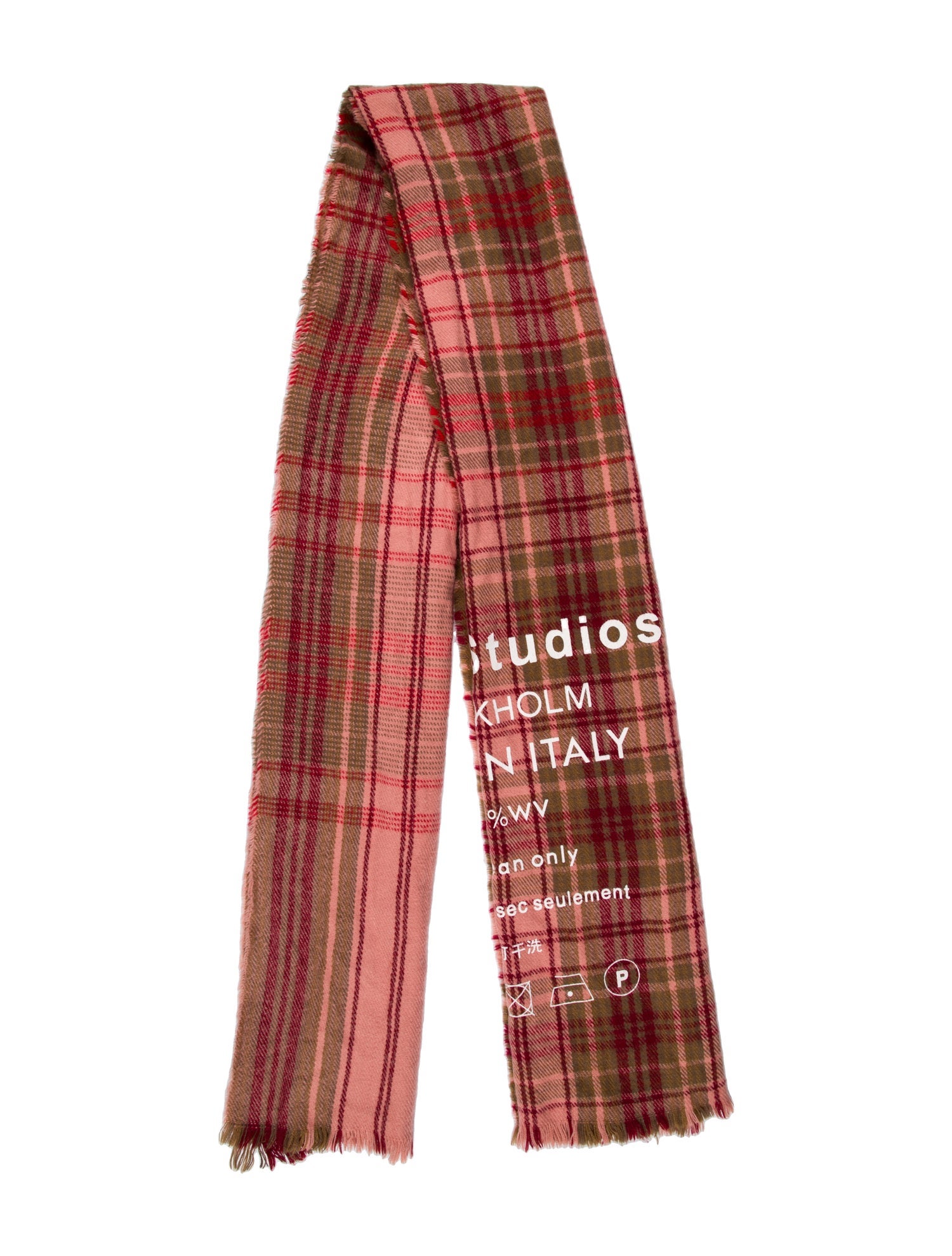 Acne Studios Wool Striped Shawl