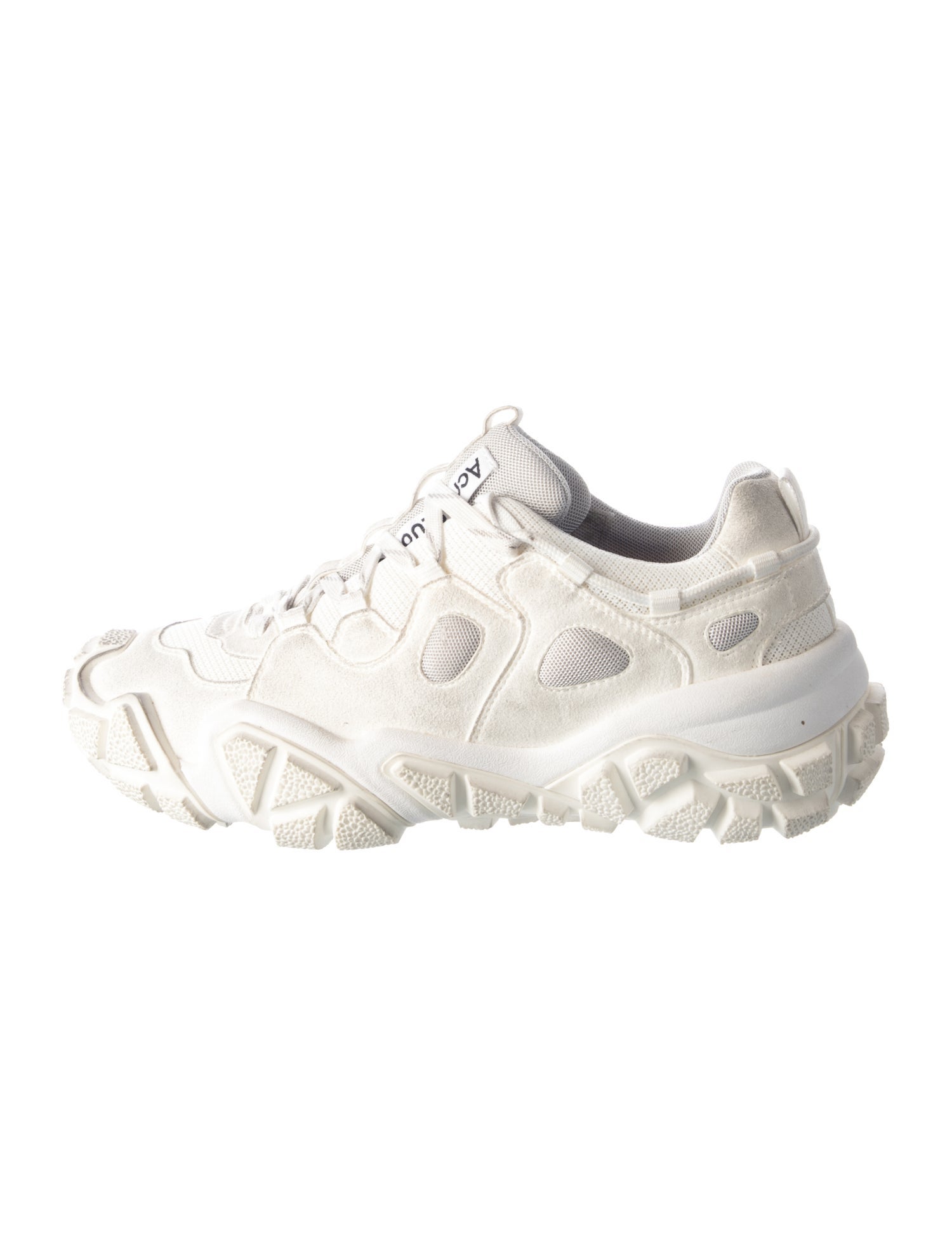 Acne Studios Suede Printed Chunky Sneakers