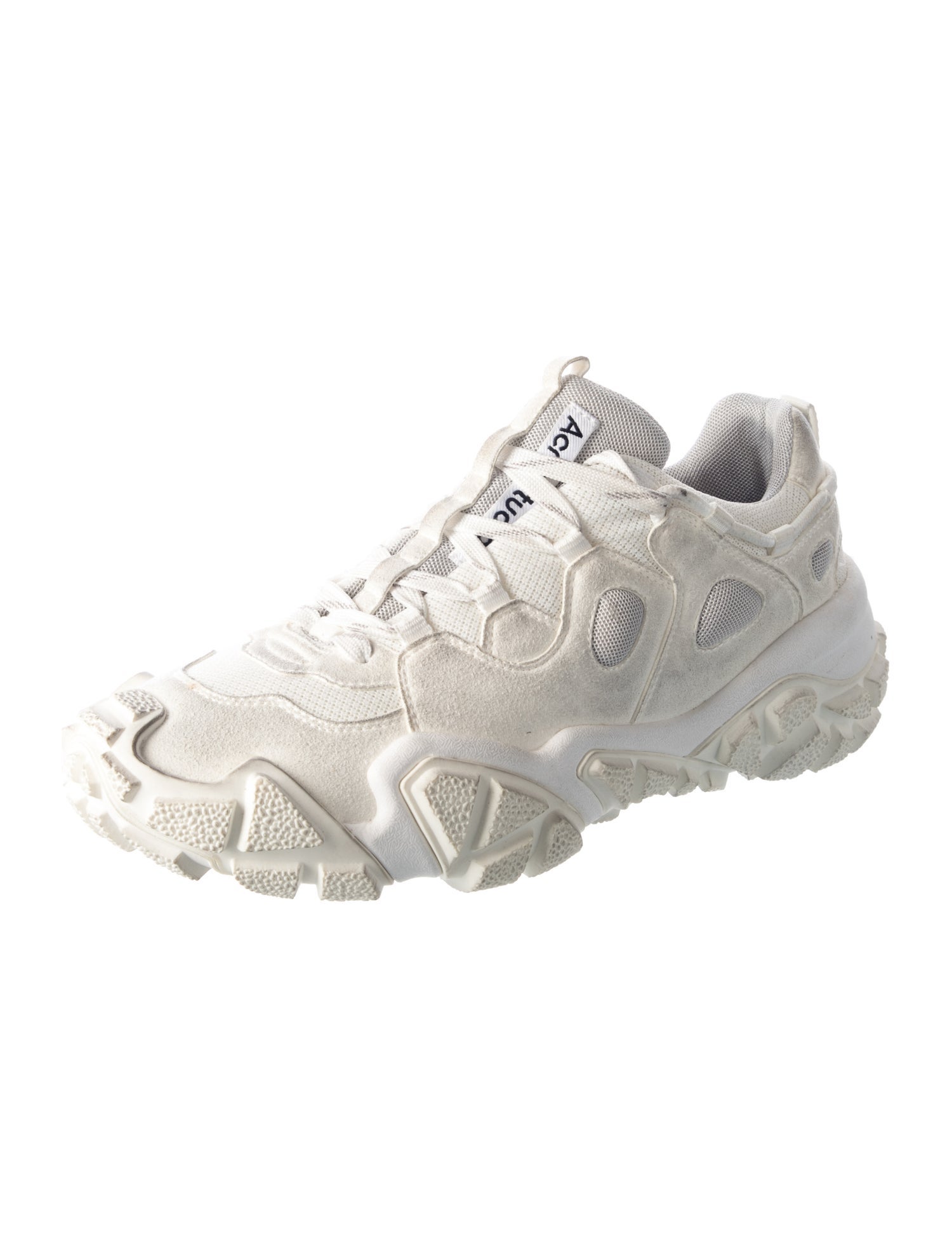 Acne Studios Suede Printed Chunky Sneakers