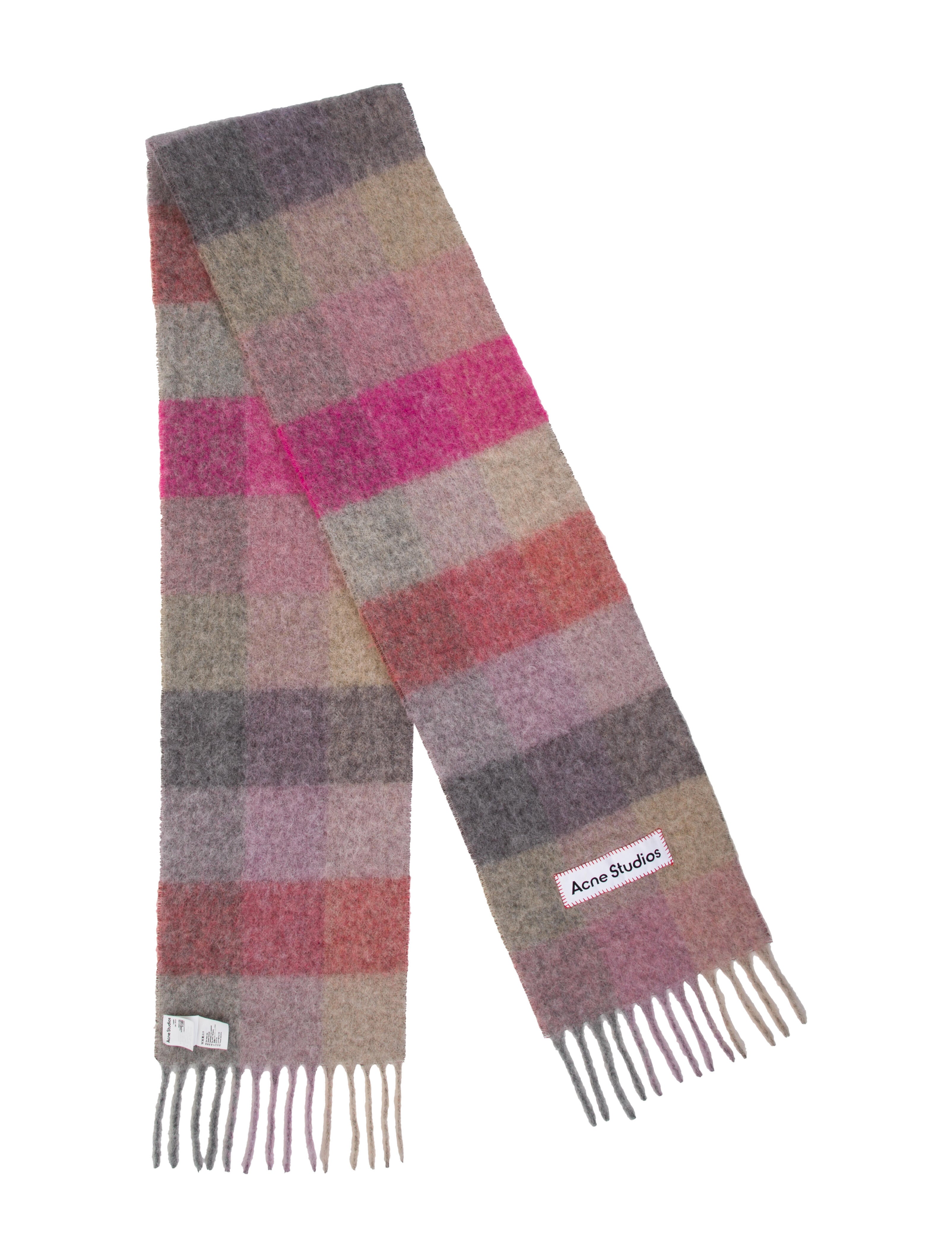 Acne Studios Alpaca Striped Scarf