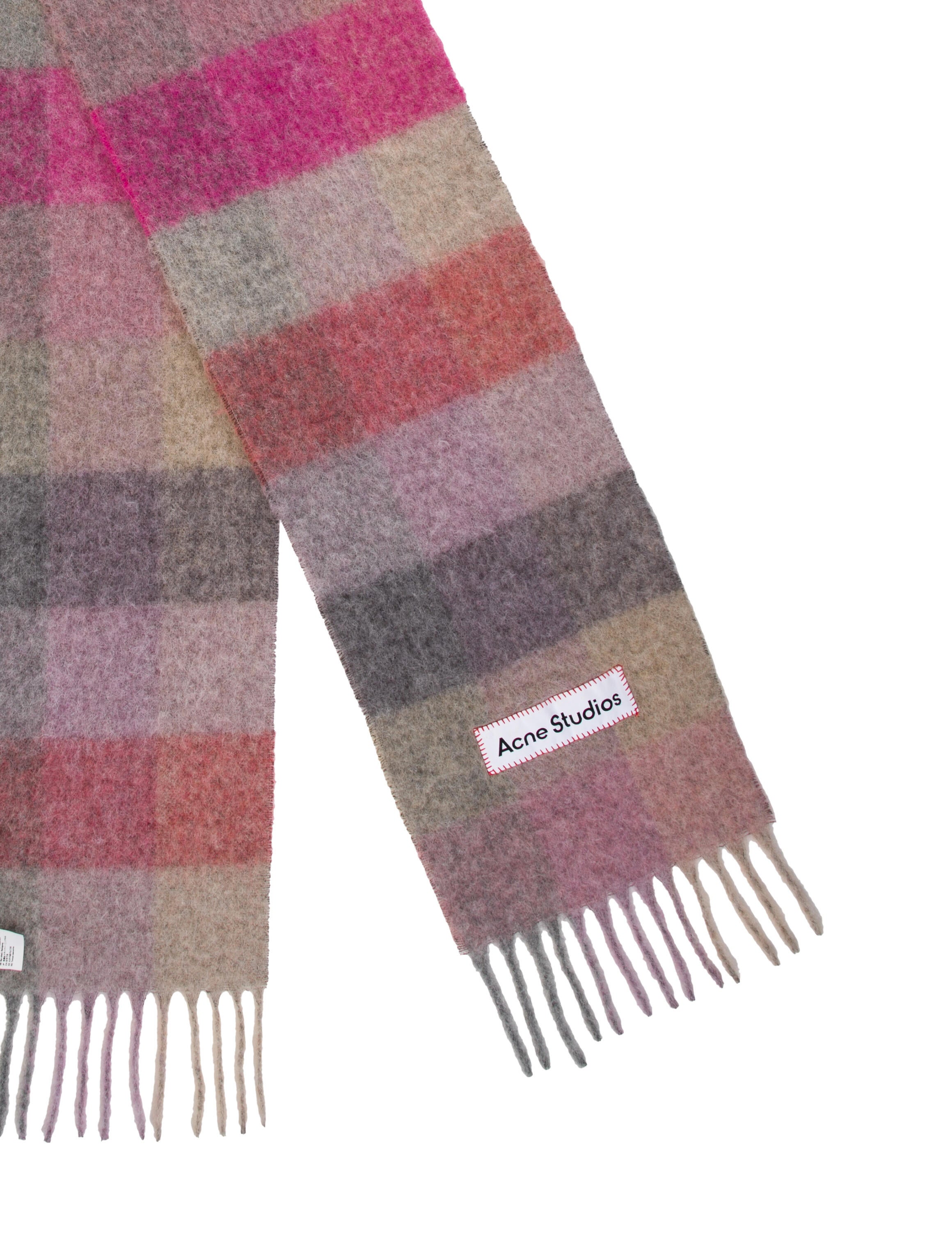 Acne Studios Alpaca Striped Scarf