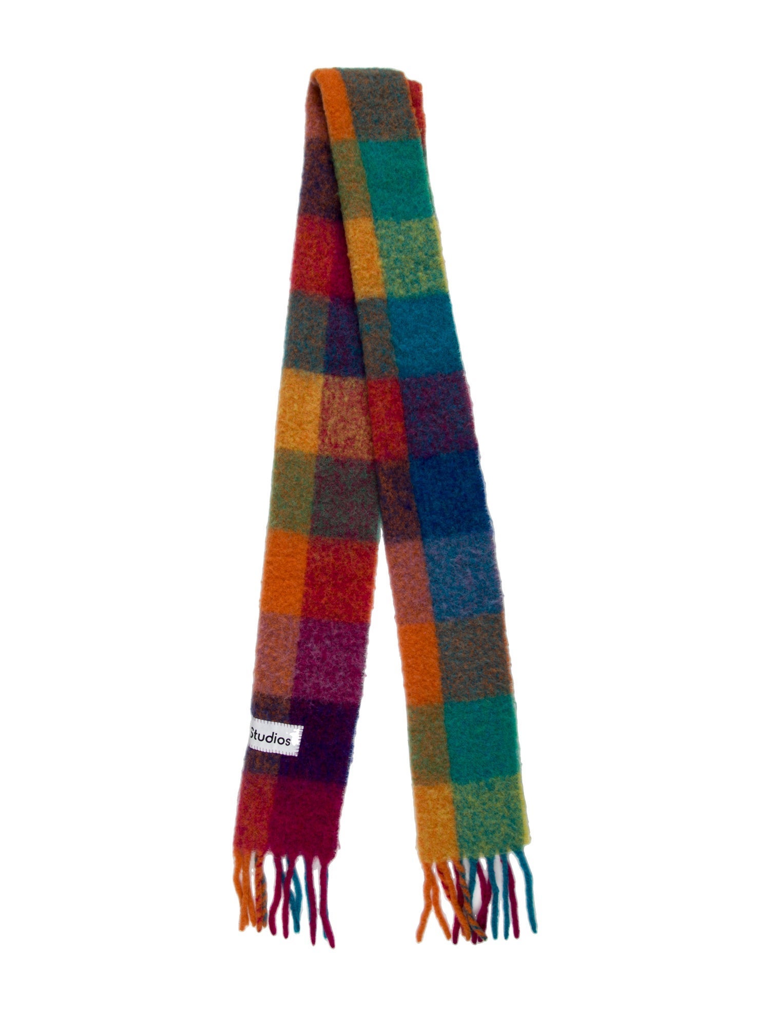 Acne Studios Wool Striped Scarf