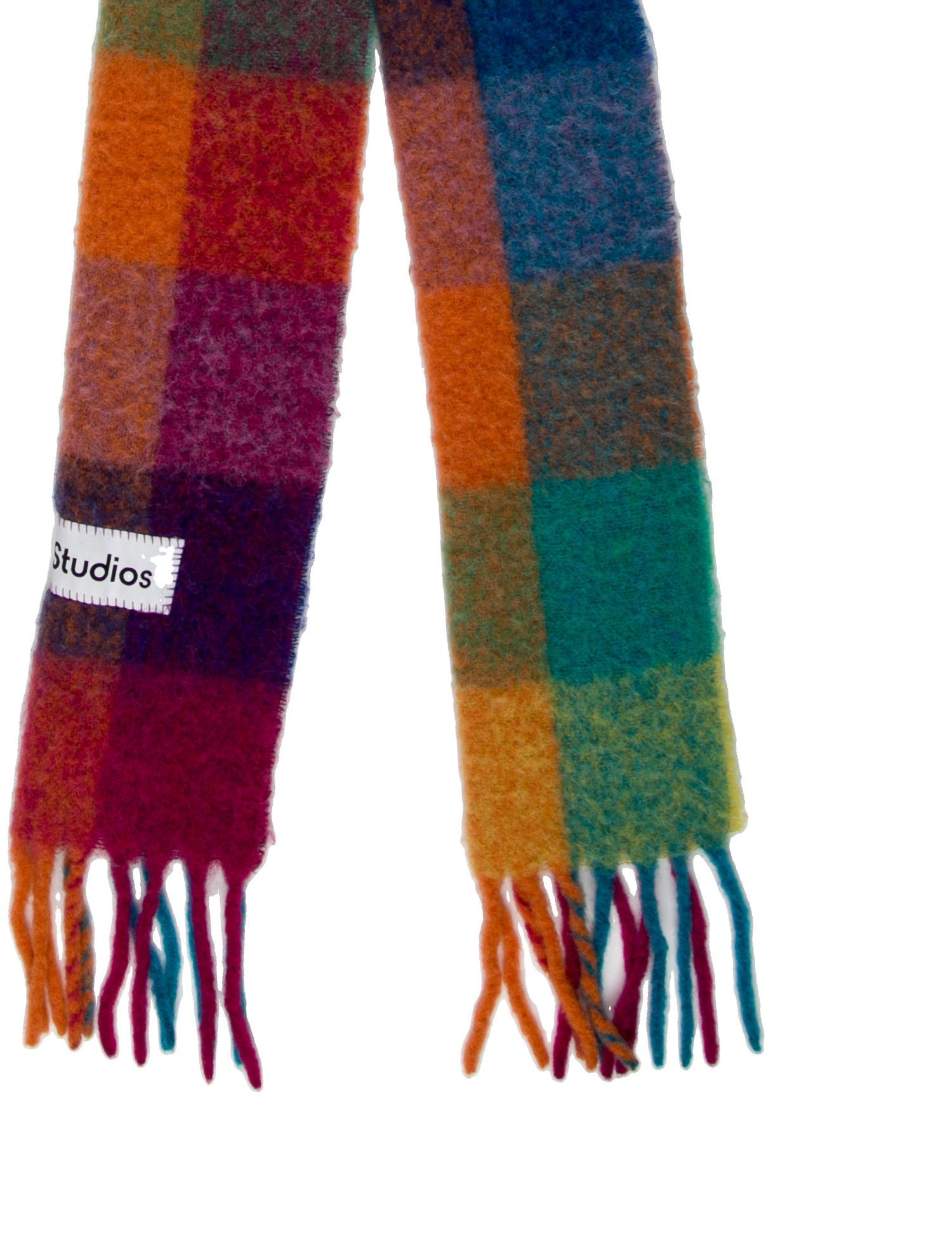 Acne Studios Wool Striped Scarf