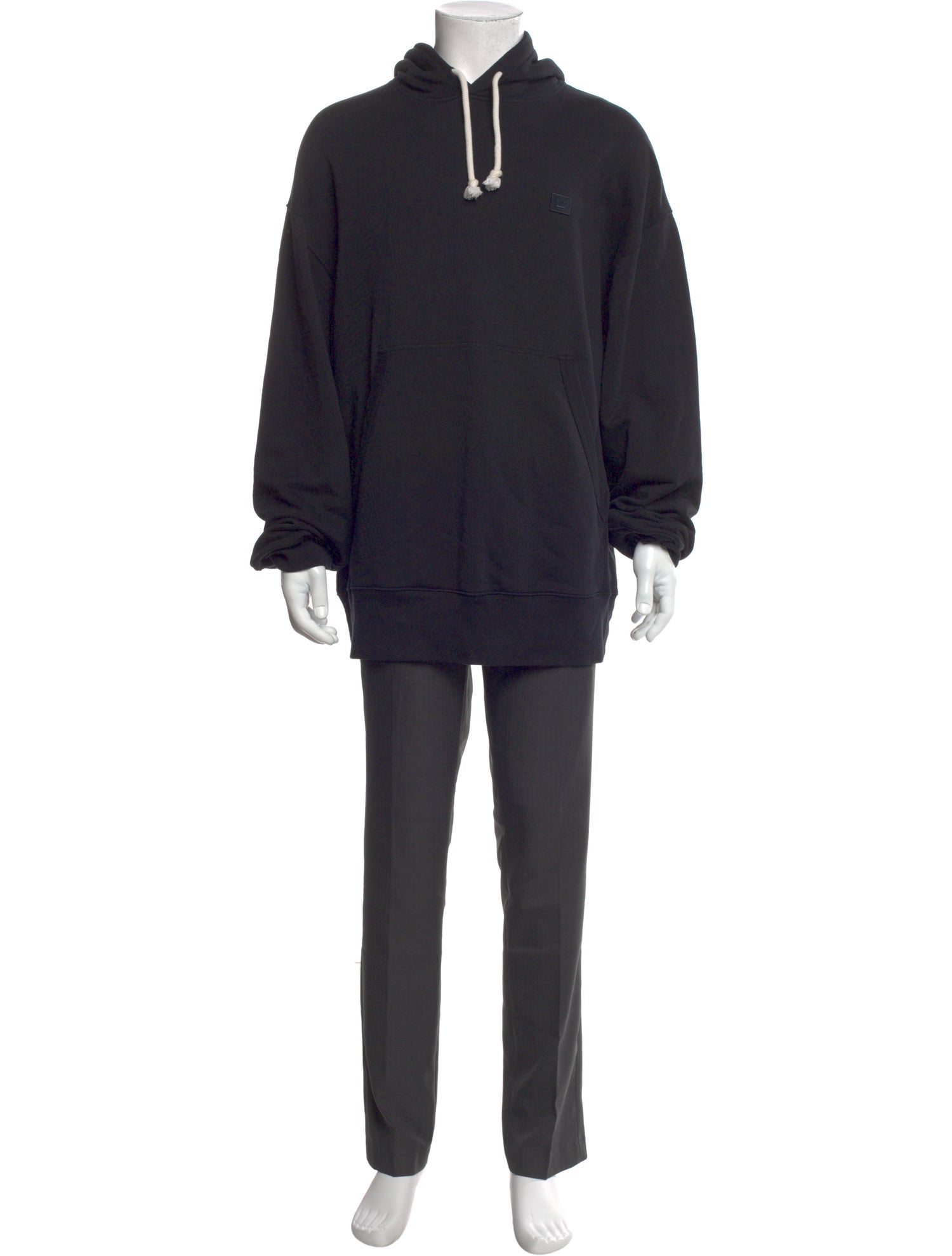 Acne Studios Crew Neck Long Sleeve Hoodie