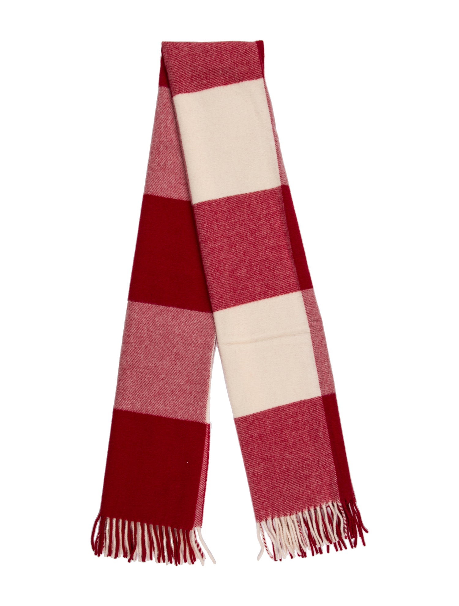 Acne Studios Virgin Wool Striped Scarf