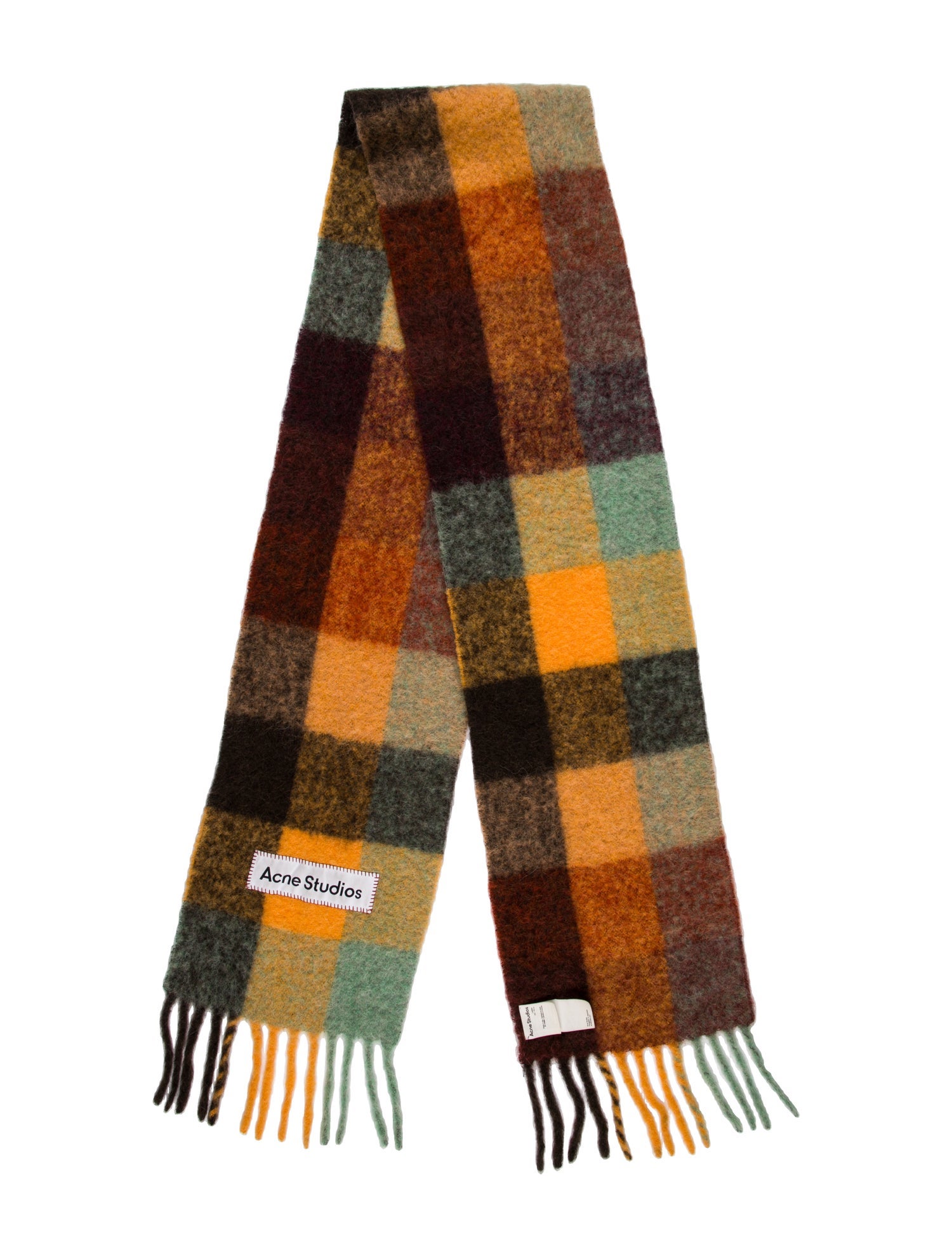 Acne Studios Alpaca Striped Scarf