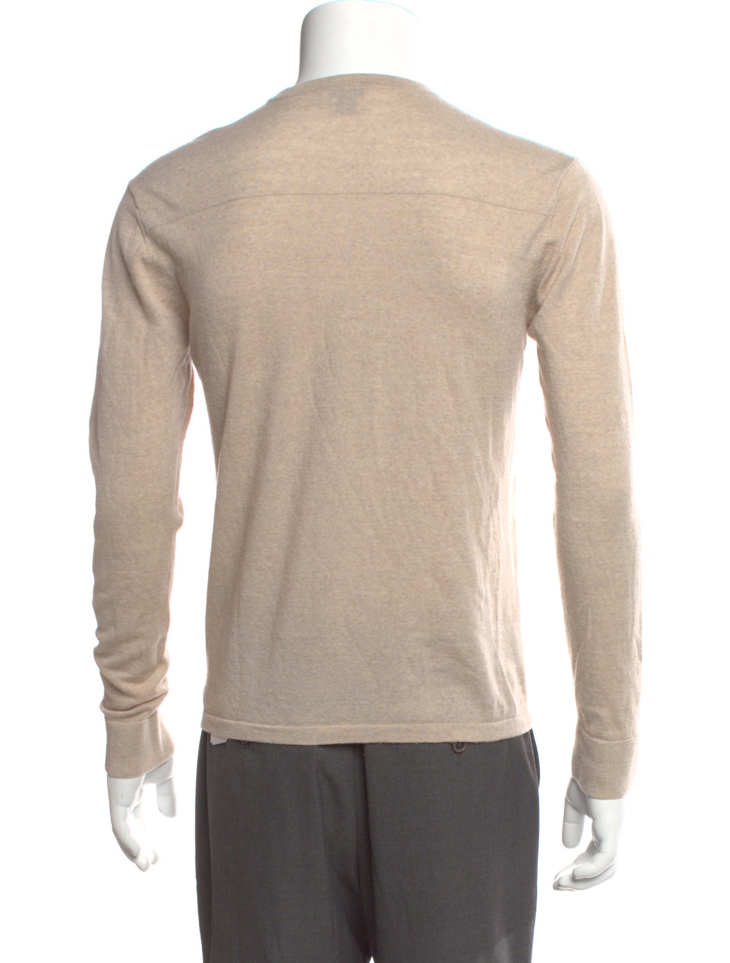 Wool Crew Neck Pullover