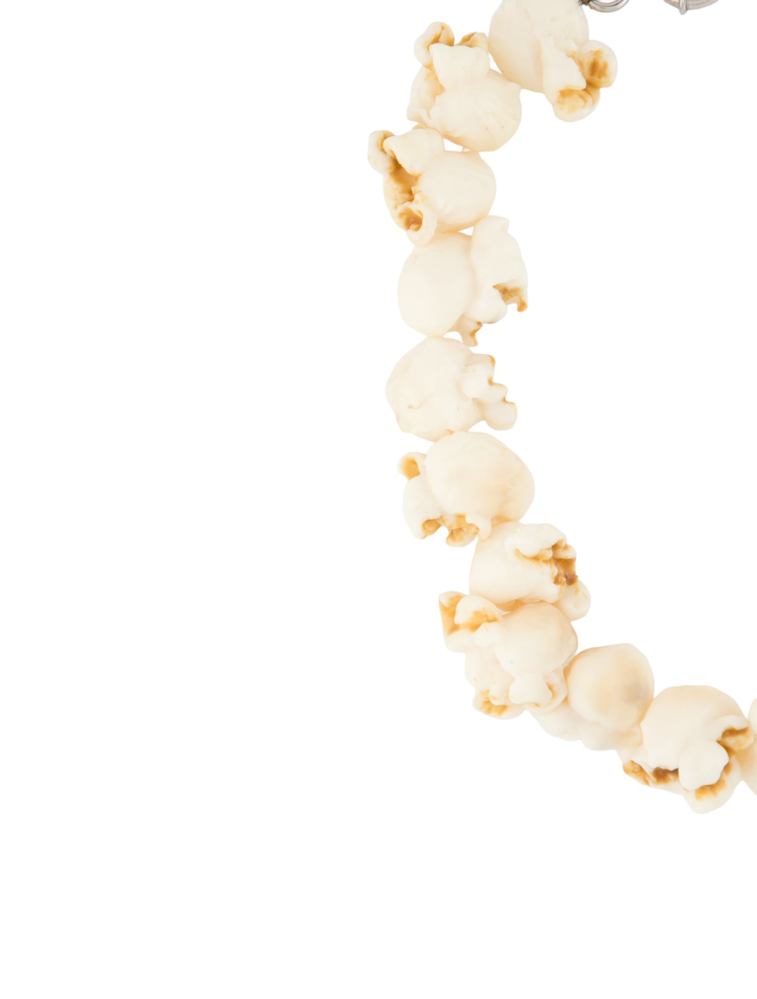 Acne Studios Resin Popcorn Collar Necklace