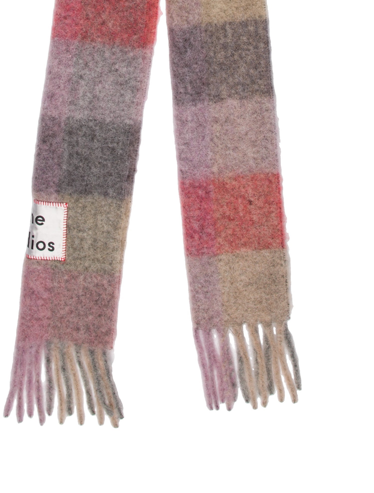 Acne Studios Alpaca Striped Scarf