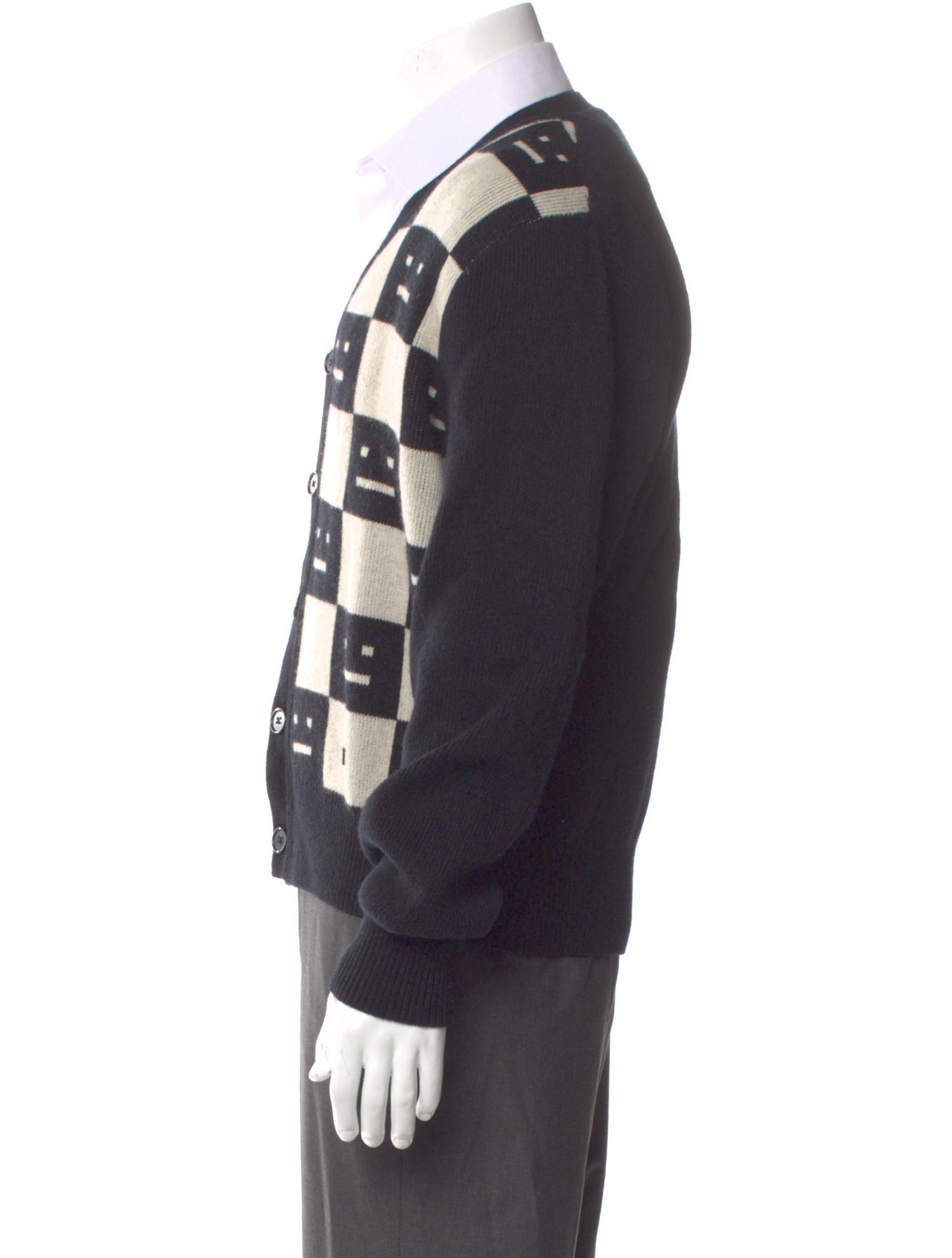 Acne Studios Wool Printed Cardigan