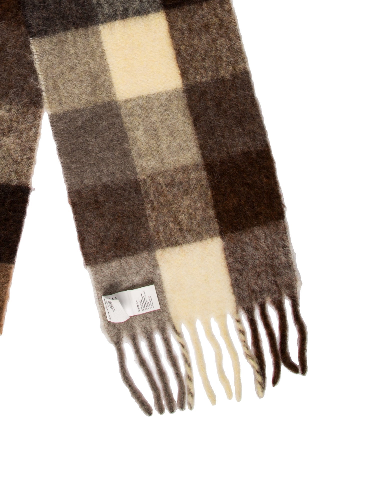 Acne Studios Alpaca Striped Scarf