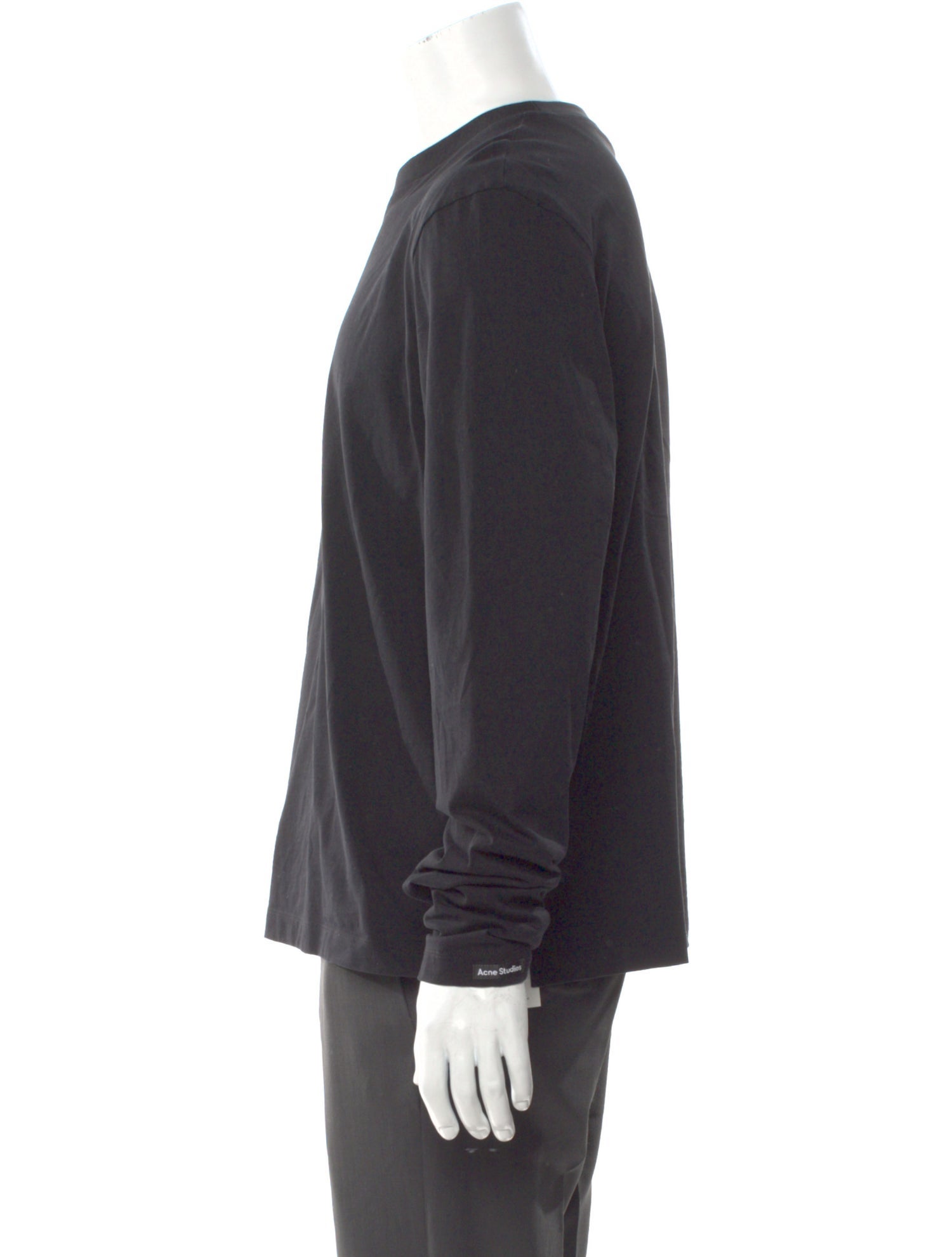 Acne Studios Crew Neck Long Sleeve T-Shirt