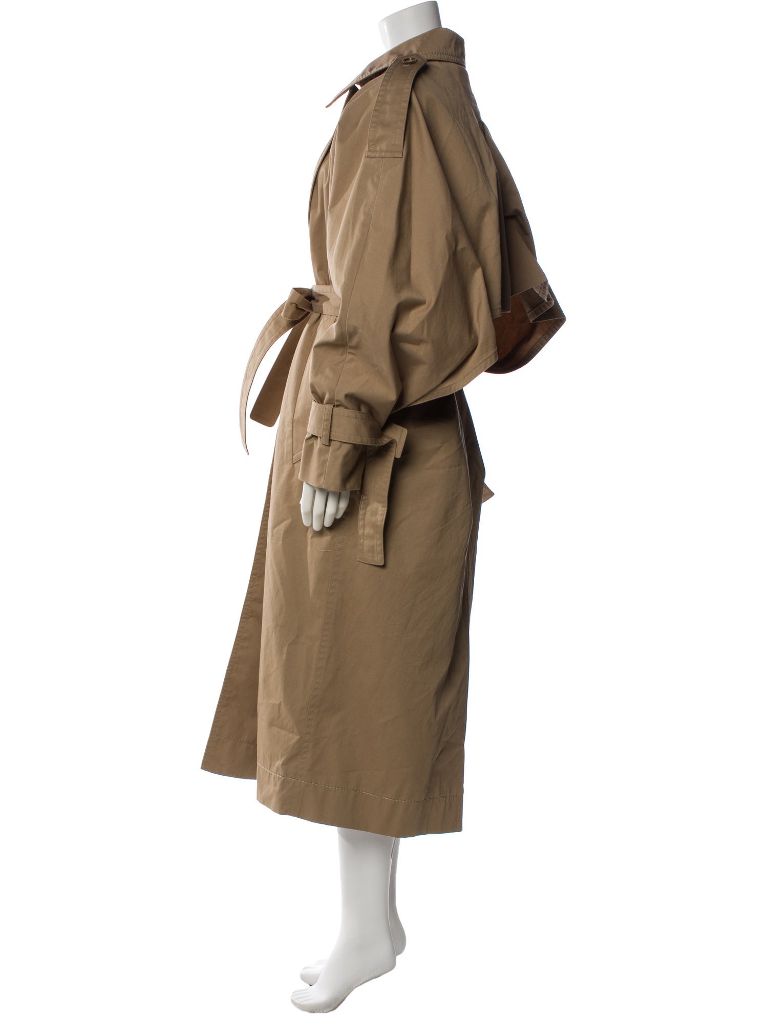 Acne Studios Trench Coat - Brown Coats, Clothing - ACN175342 | The