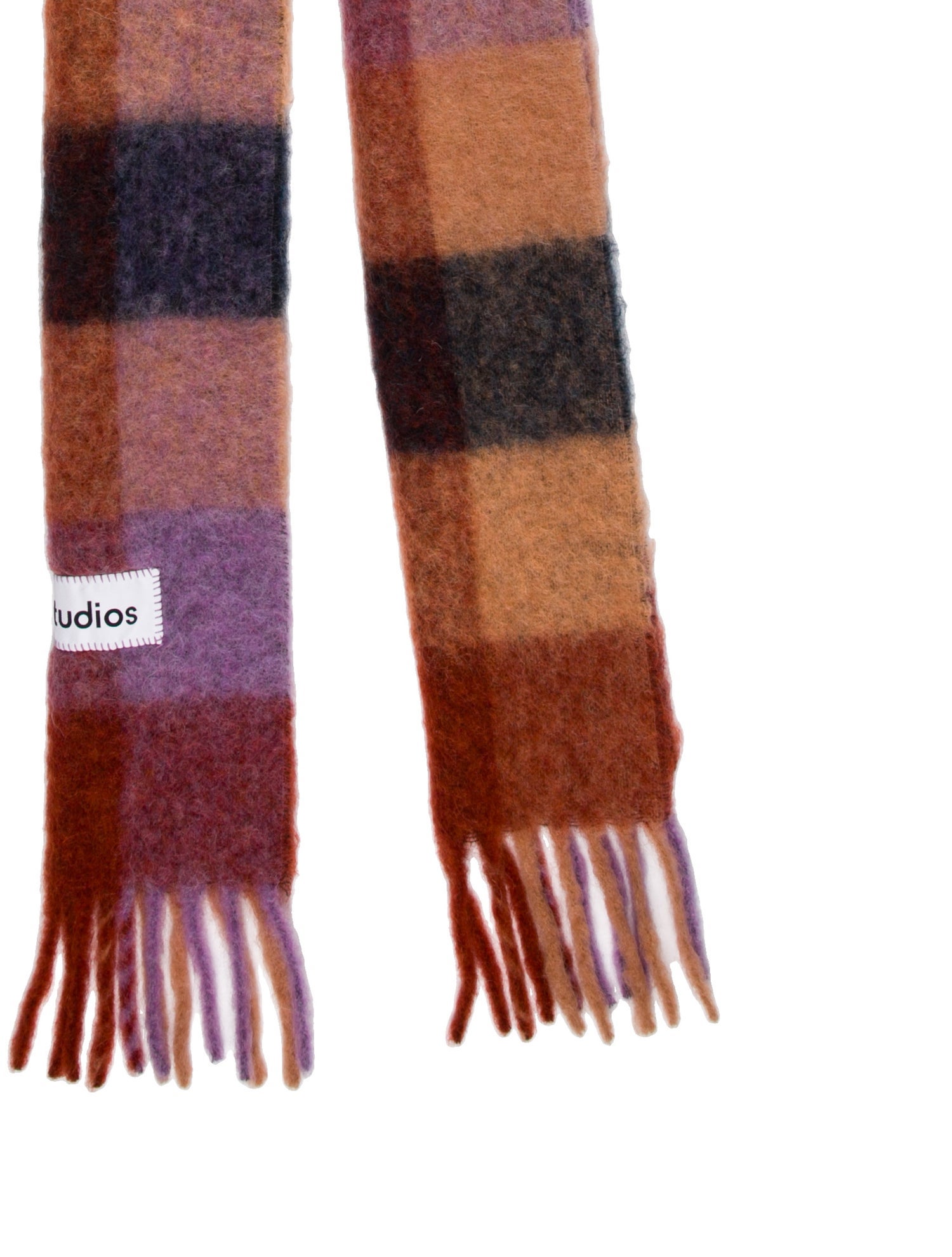 Acne Studios Alpaca Striped Scarf