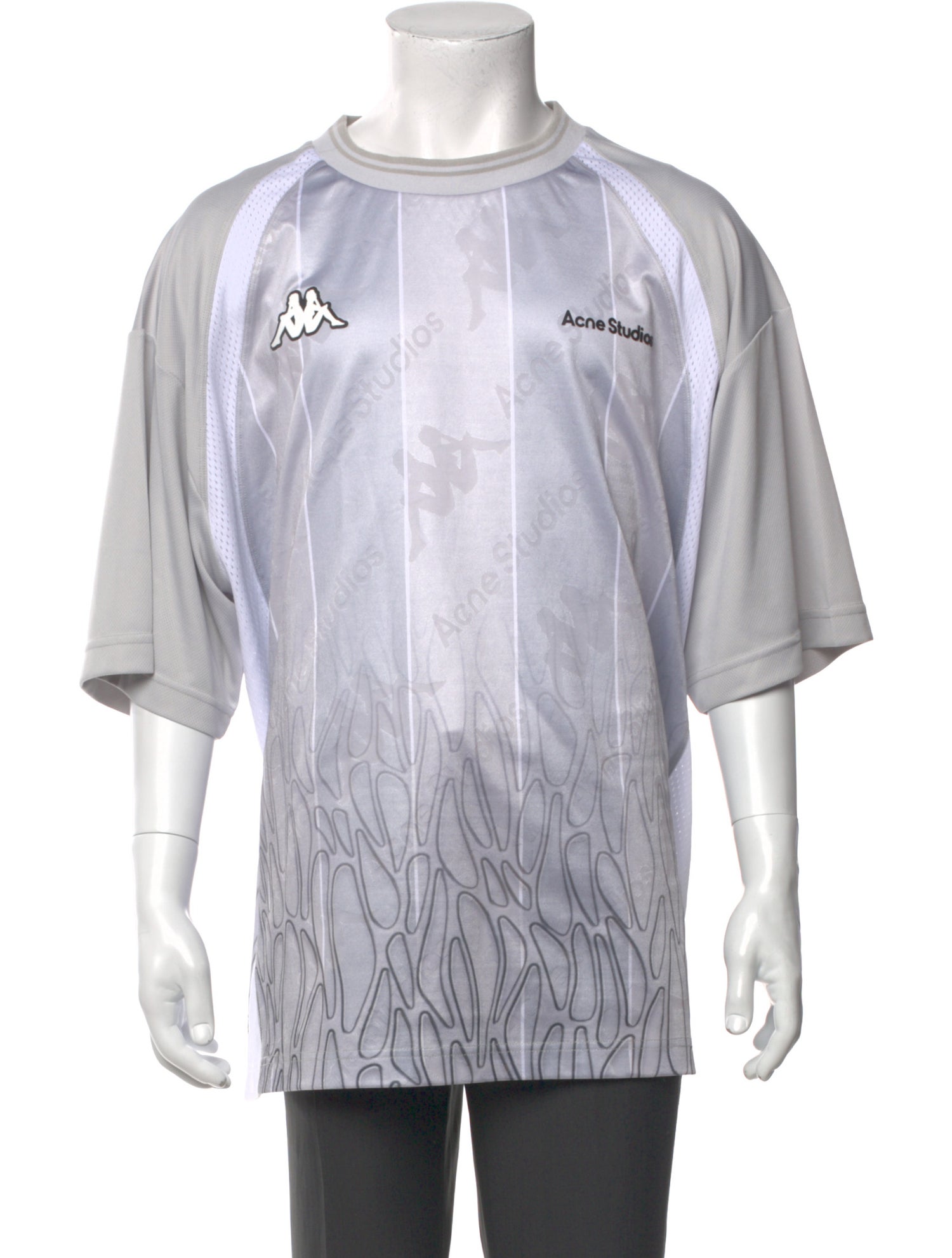 Acne Studios Graphic Print Crew Neck T-Shirt