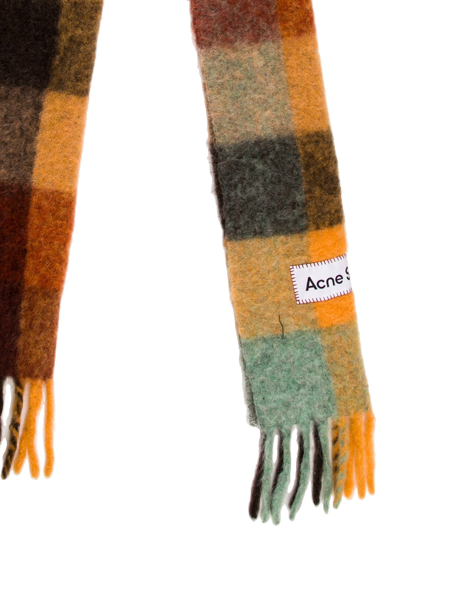Acne Studios Wool Printed Scarf