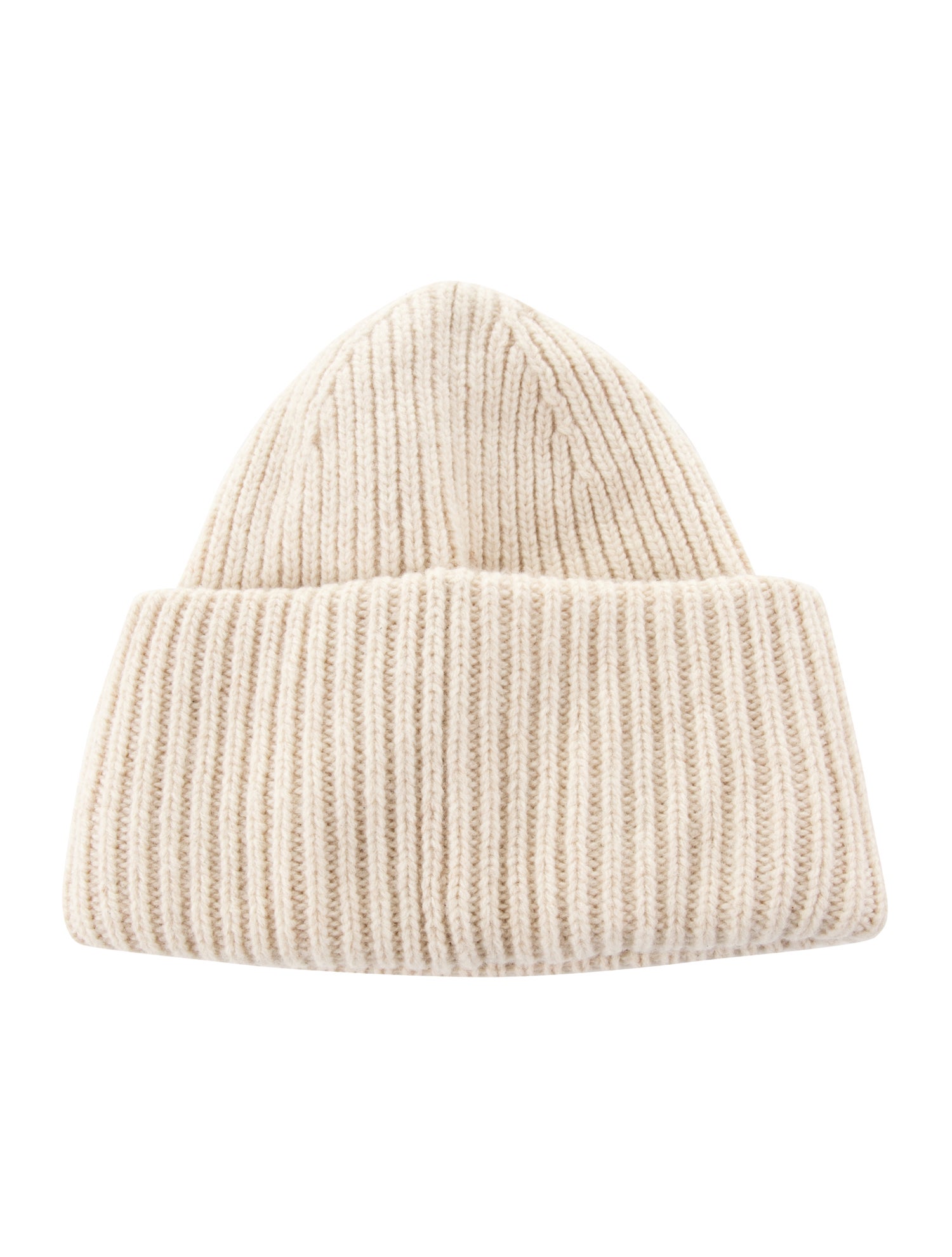 Acne Studios Embroidered Neutral Beanie