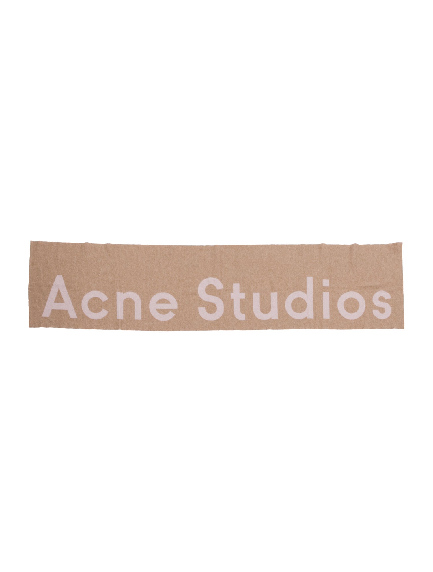 Acne Studios Wool Graphic Print Shawl
