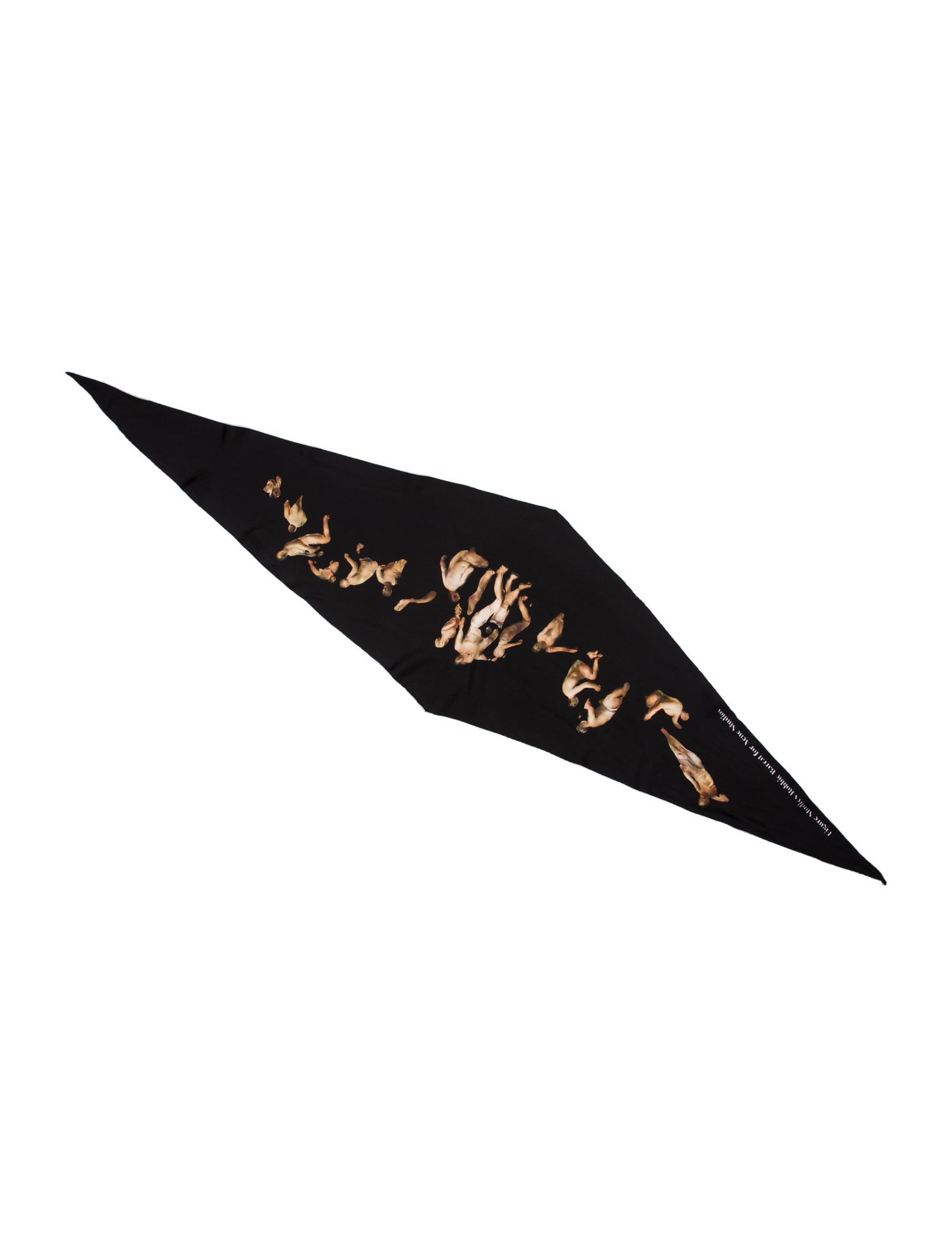 Acne Studios Silk Printed Scarf