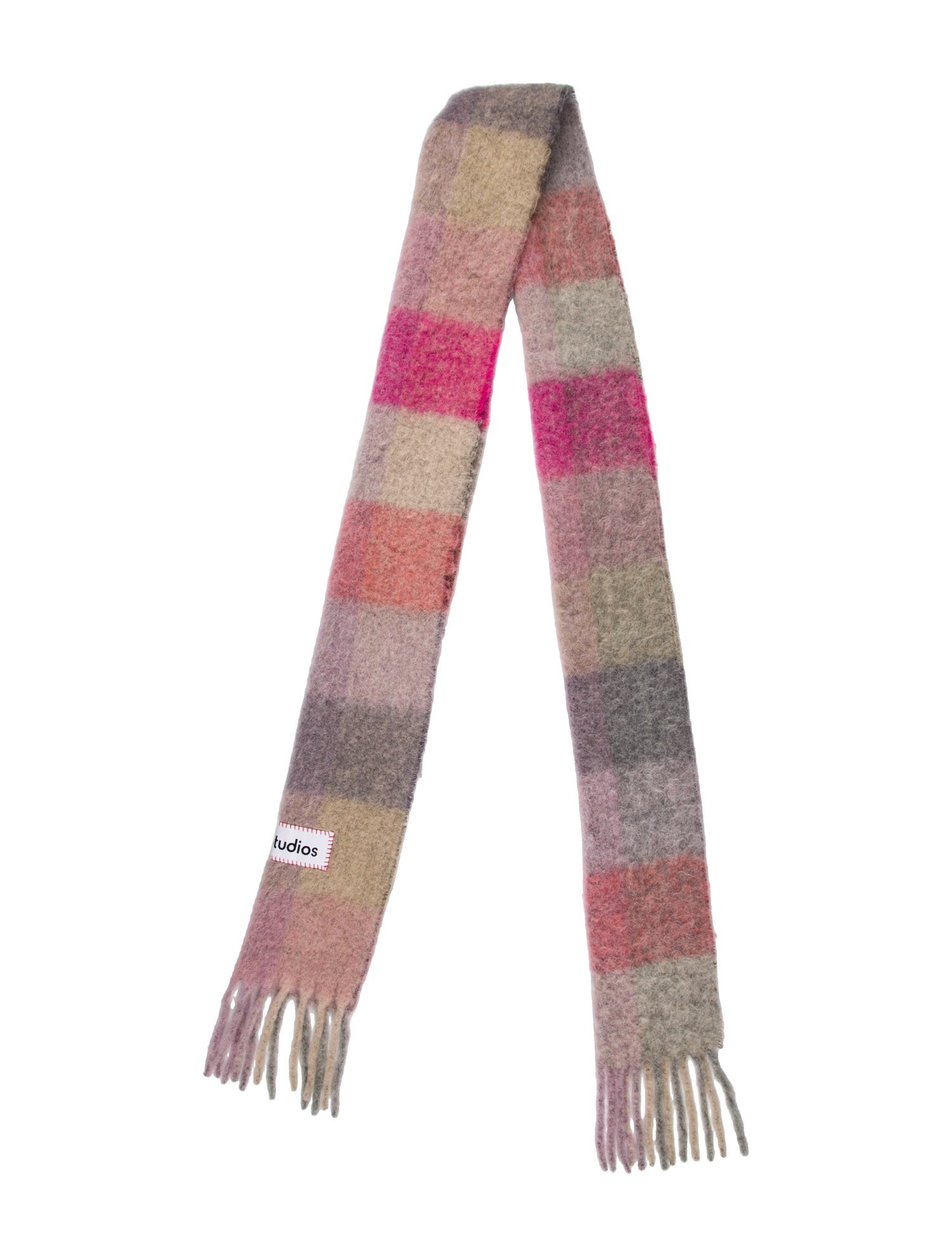 Acne Studios Alpaca Striped Scarf