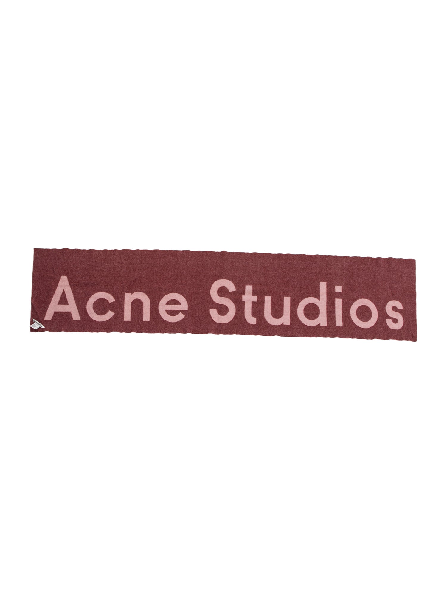 Acne Studios Wool Printed Scarf