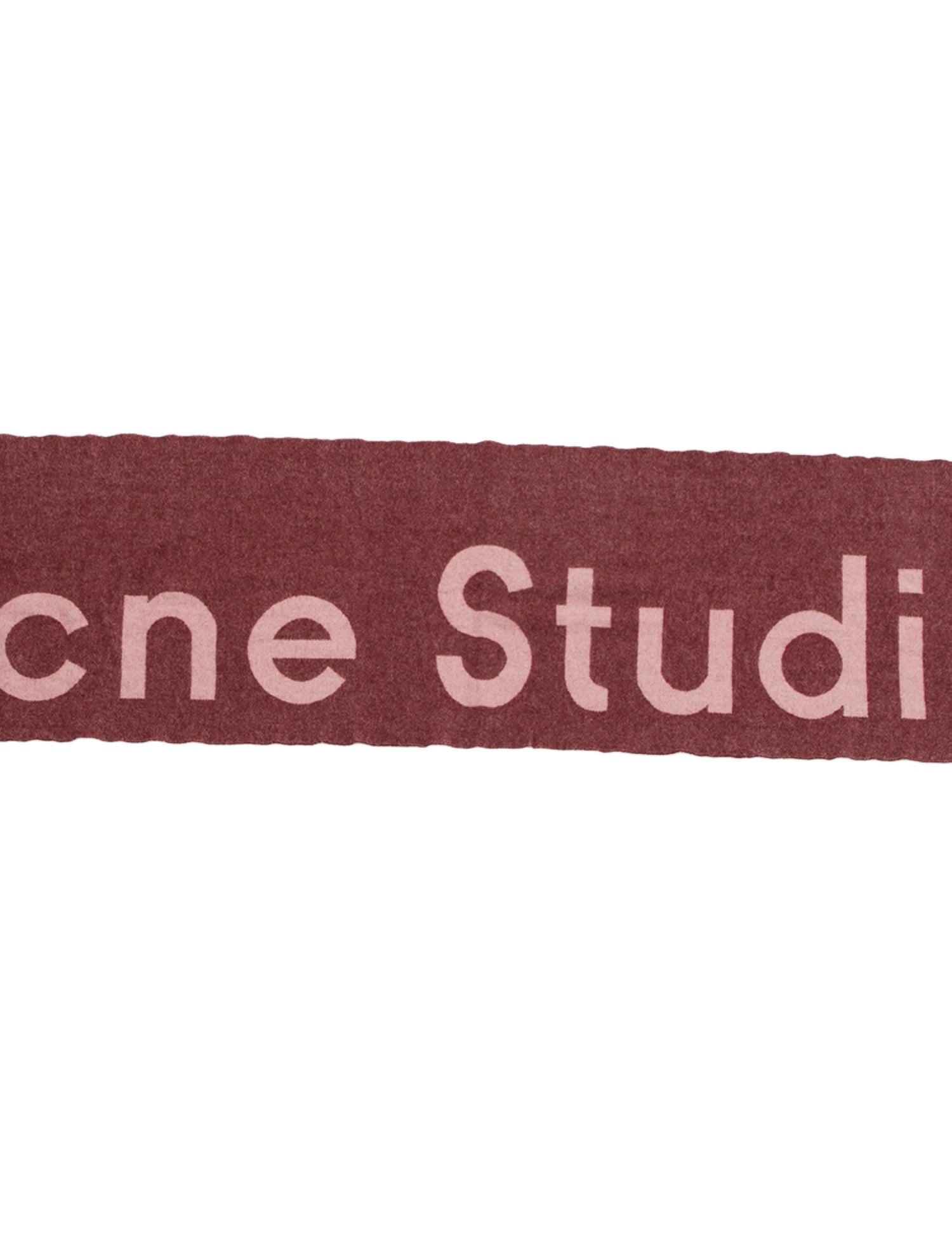 Acne Studios Wool Printed Scarf