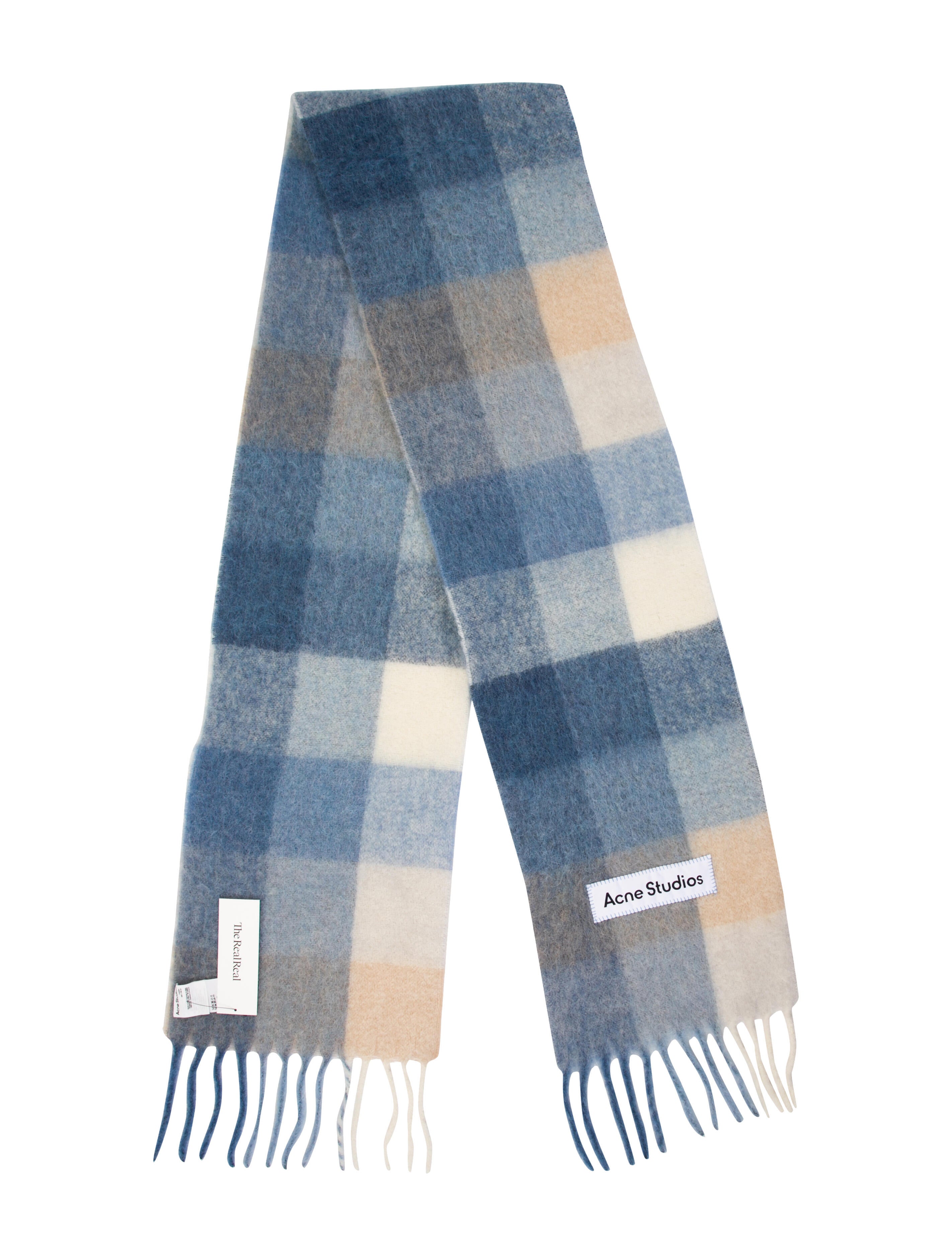 Acne Studios Alpaca Printed Scarf