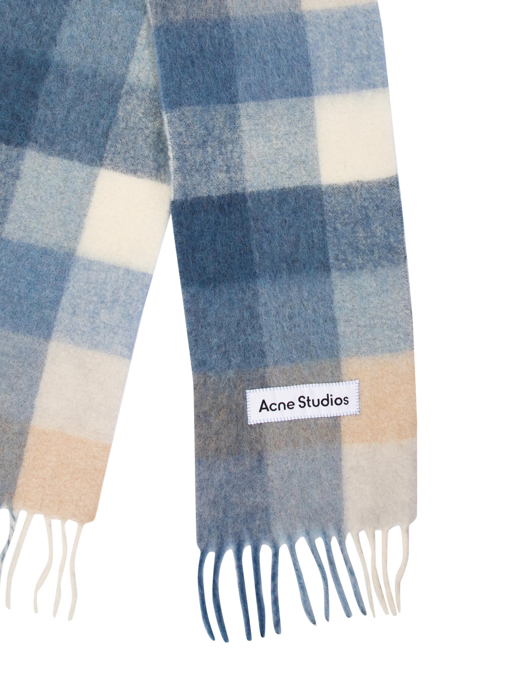 Acne Studios Alpaca Printed Scarf