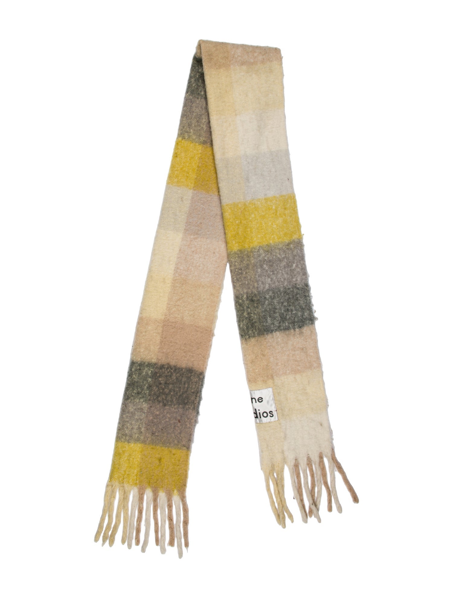 Acne Studios Wool Striped Scarf