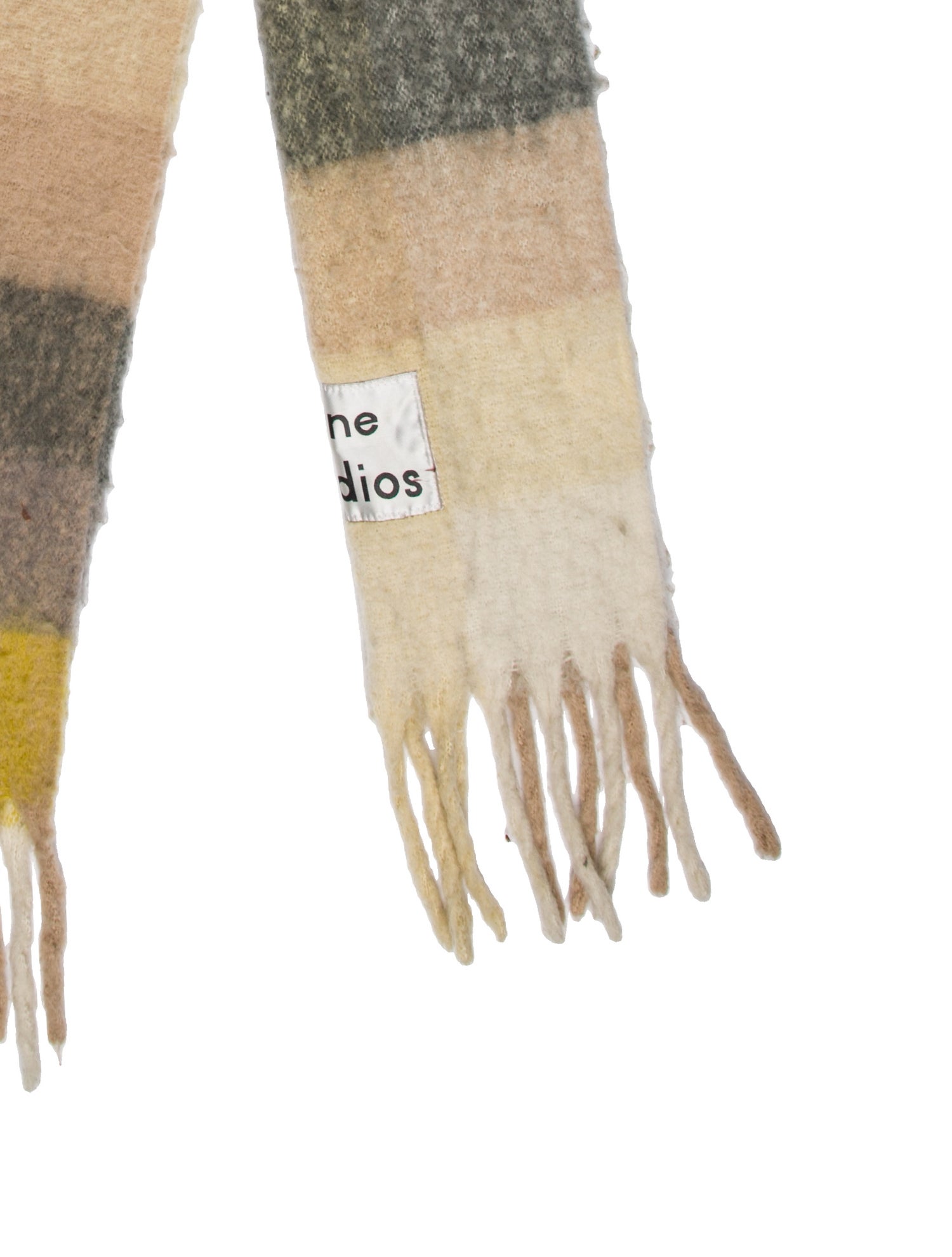 Acne Studios Wool Striped Scarf