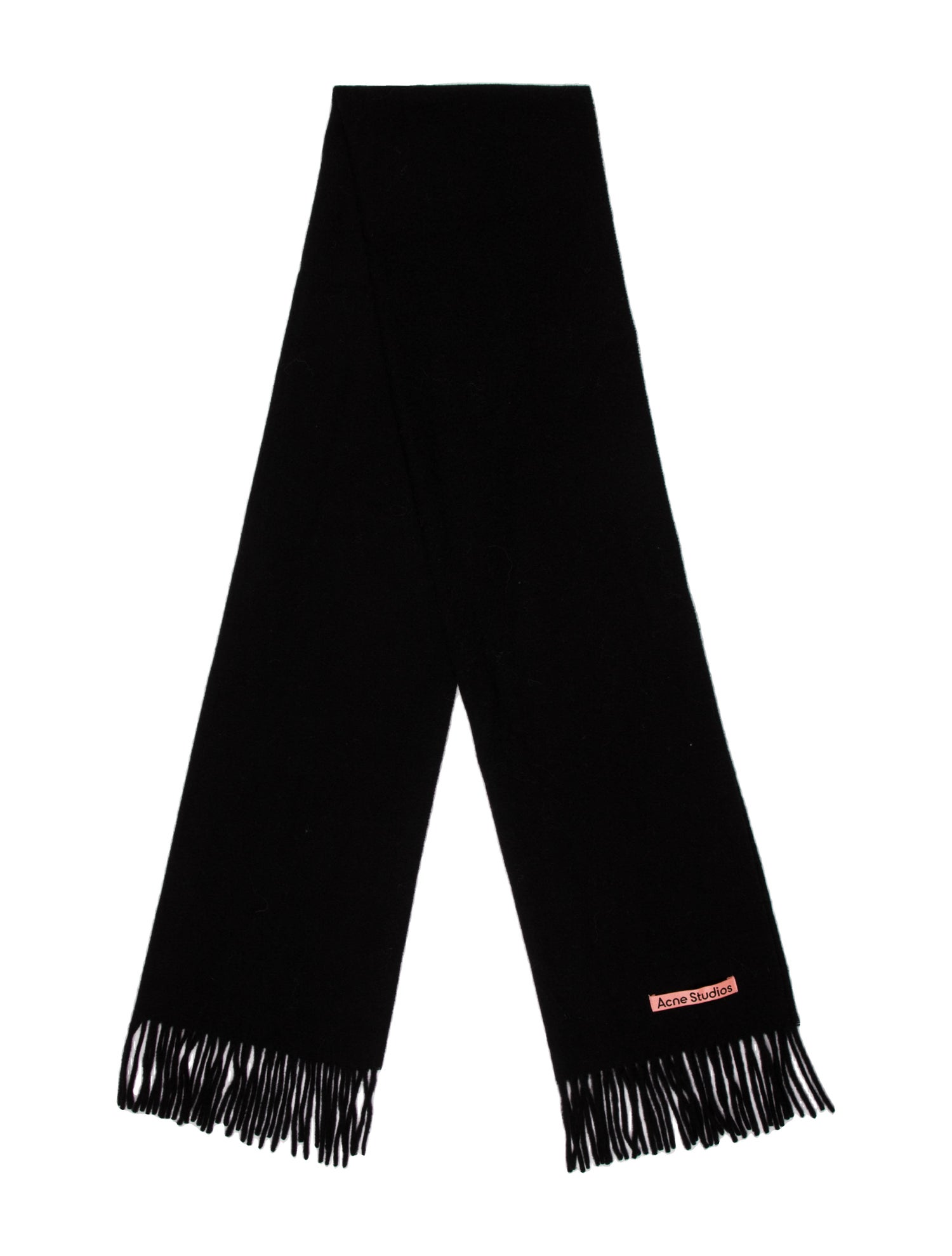 Acne Studios Virgin Wool Striped Scarf