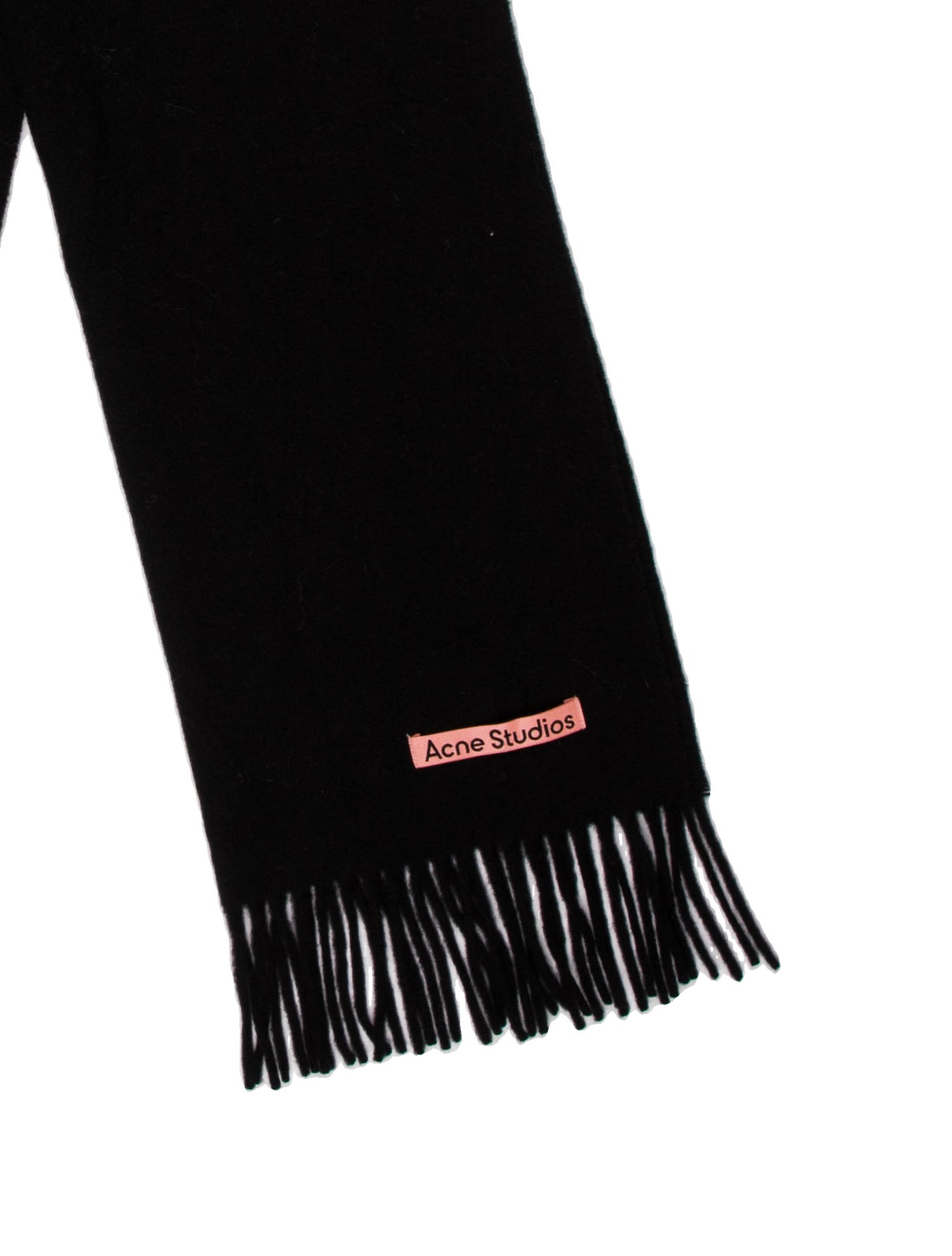 Acne Studios Virgin Wool Striped Scarf