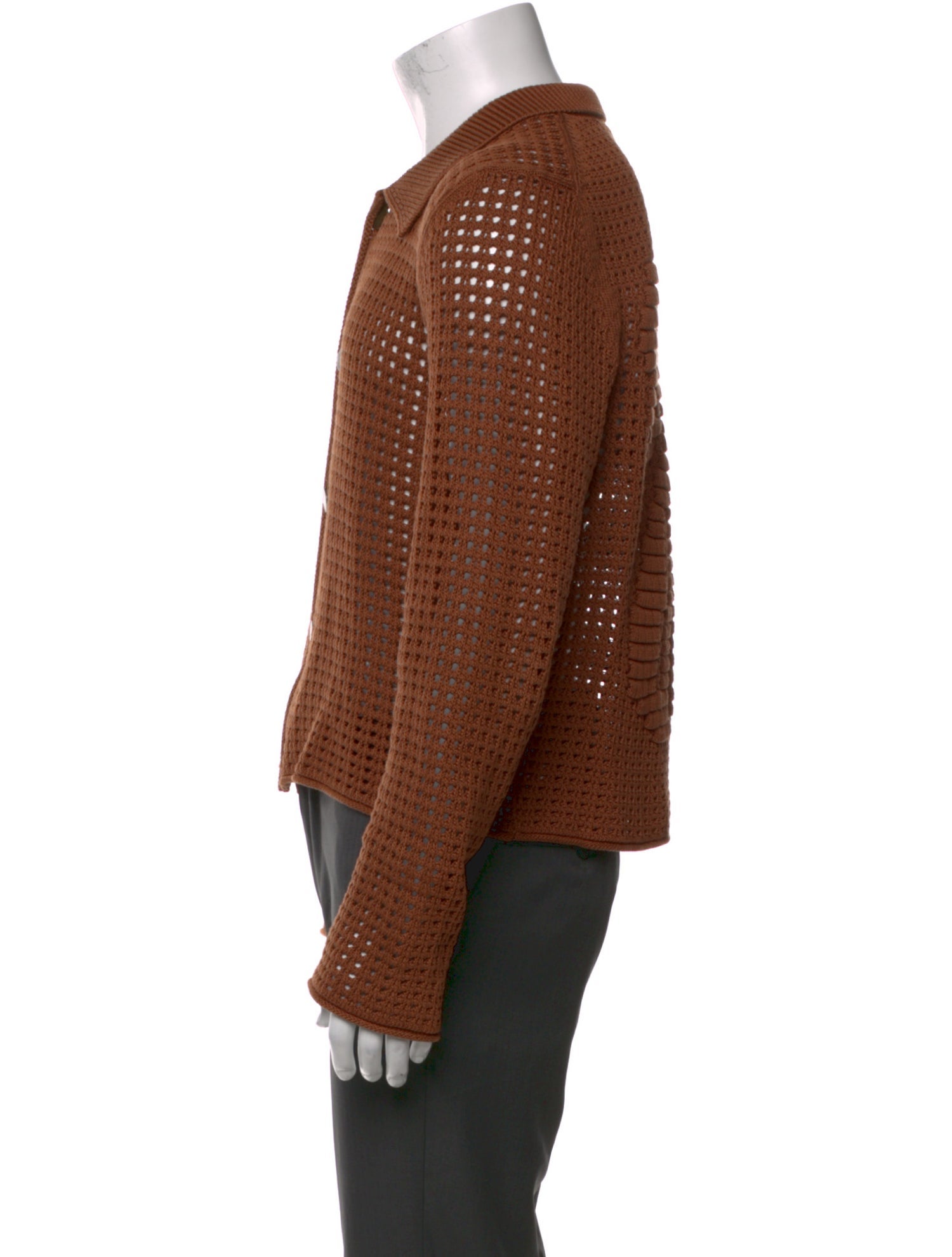 Acne Studios Crew Neck Long Sleeve Cardigan