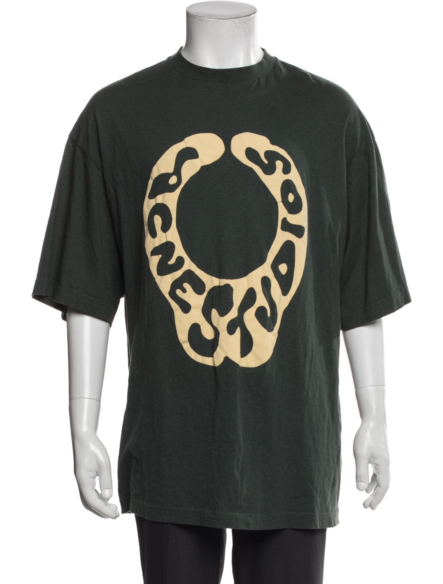 Acne Studios Graphic Print Crew Neck T-Shirt